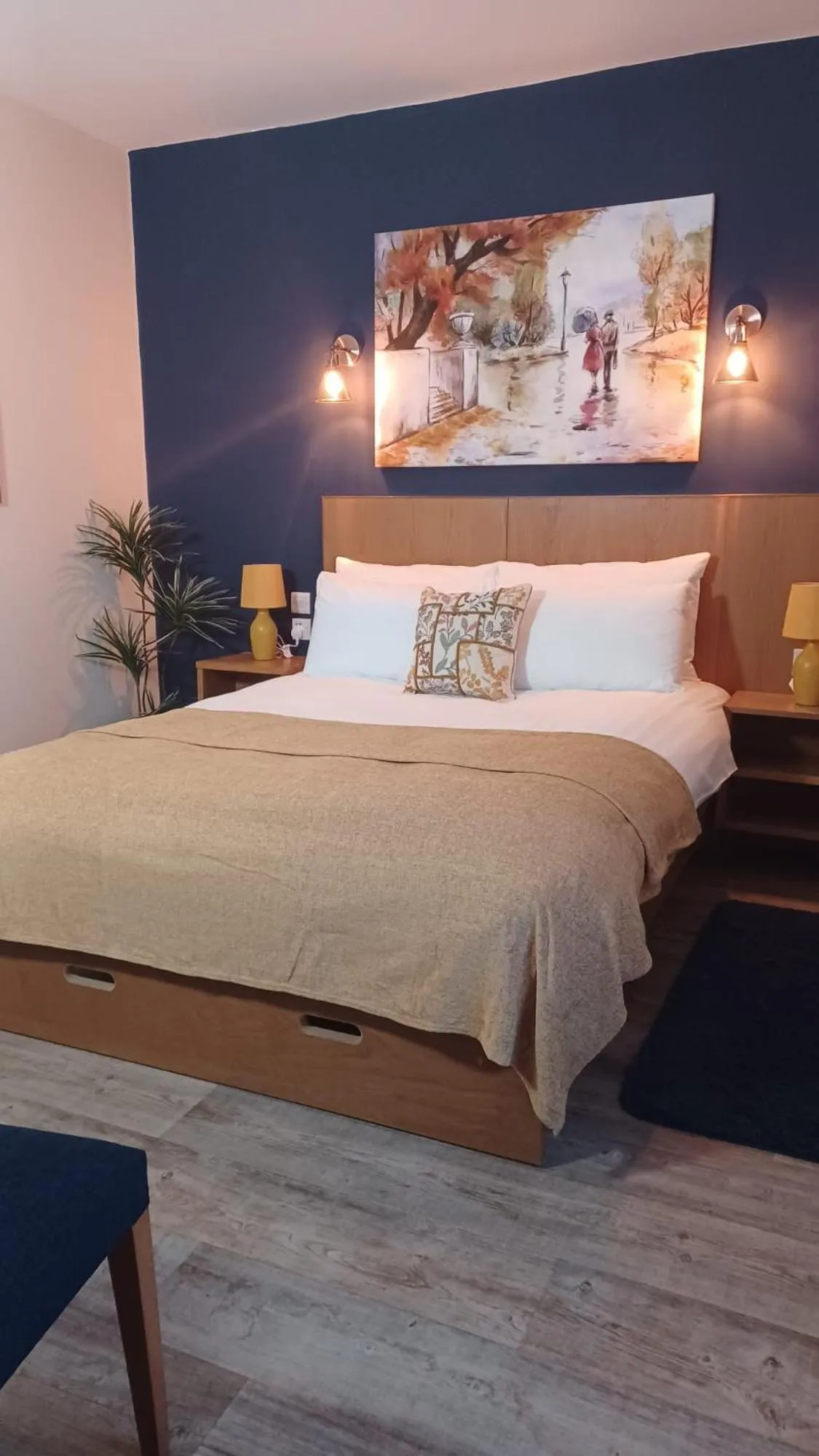 Bed in The Renishaw Rooms