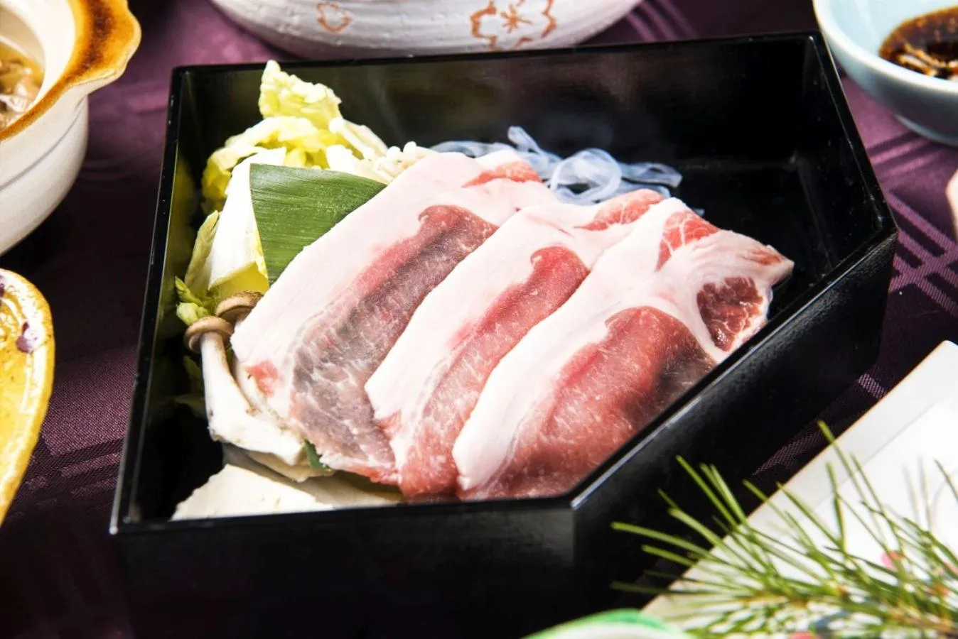 Food close-up in Meitoya So