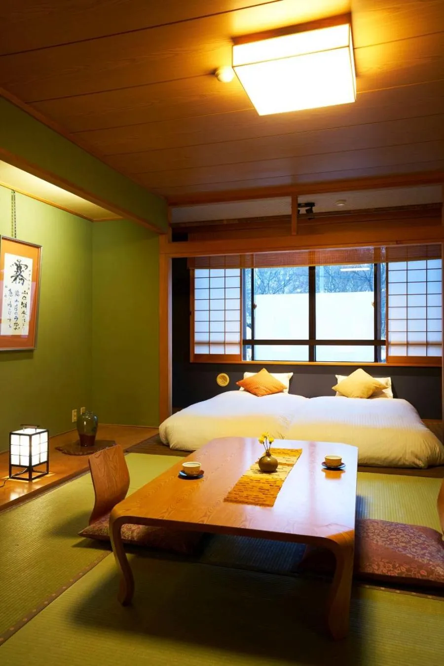 Photo of the whole room, Bed in Meitoya So