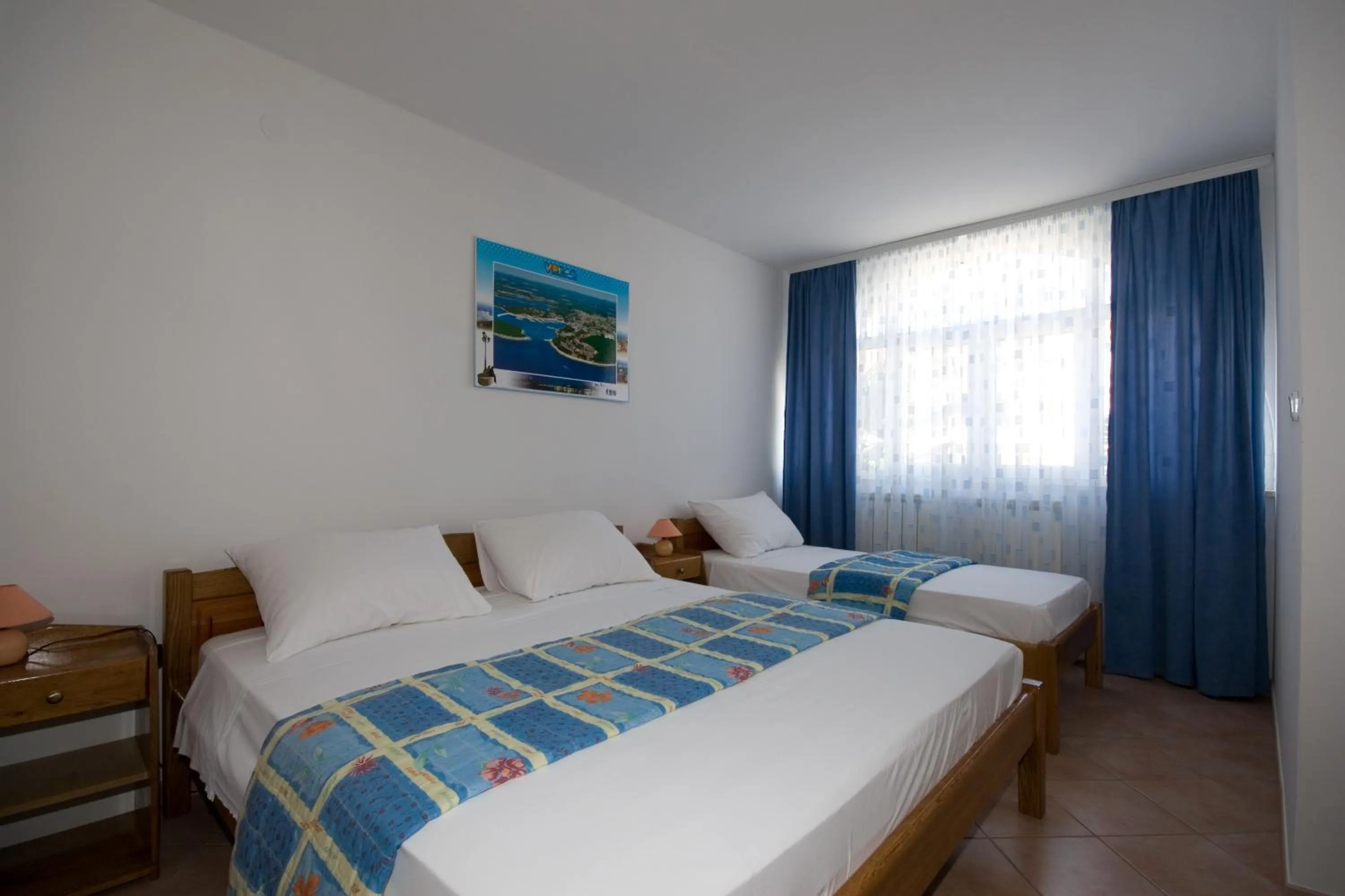 Bed in Apartments Valentino