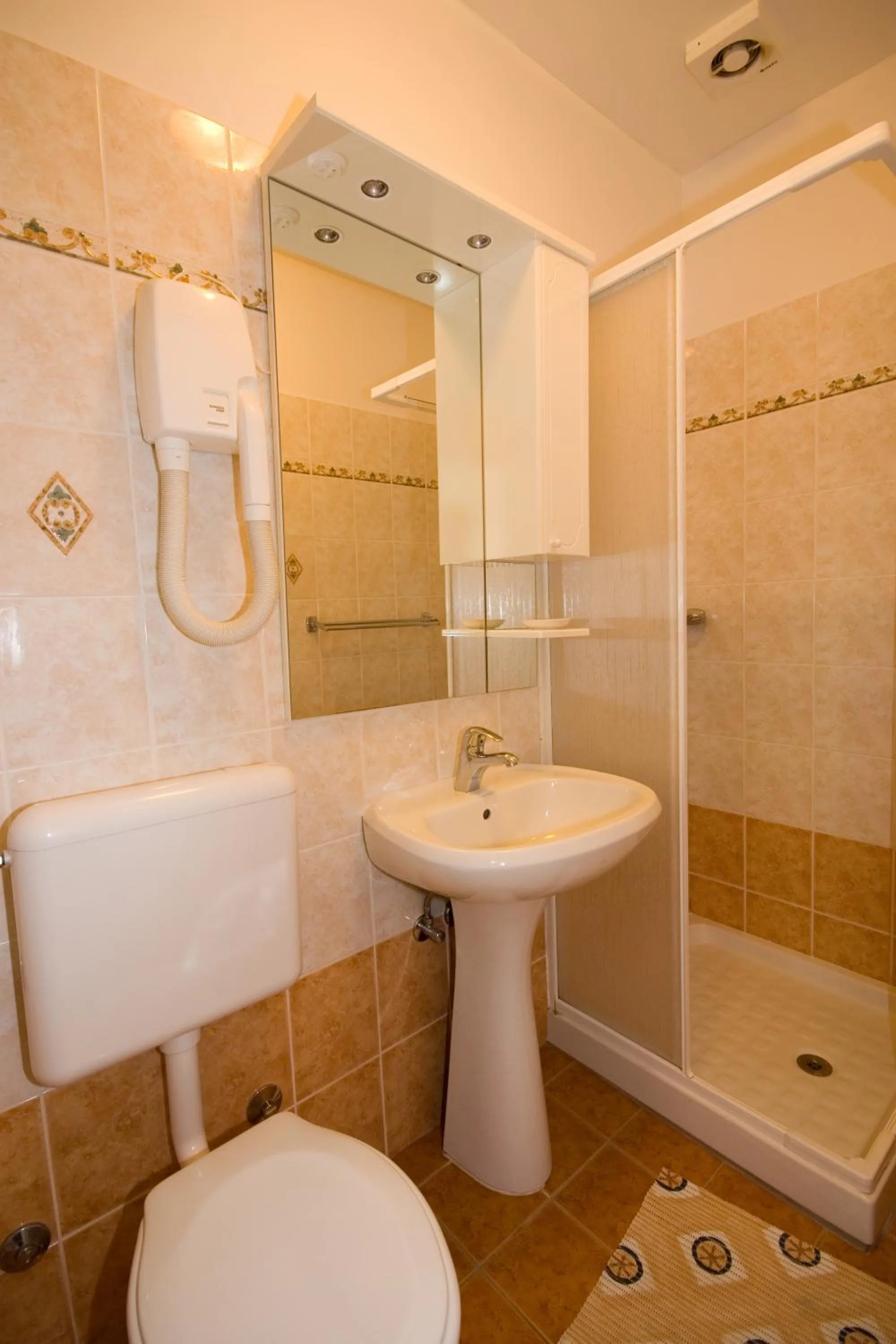 Bathroom in Apartments Valentino