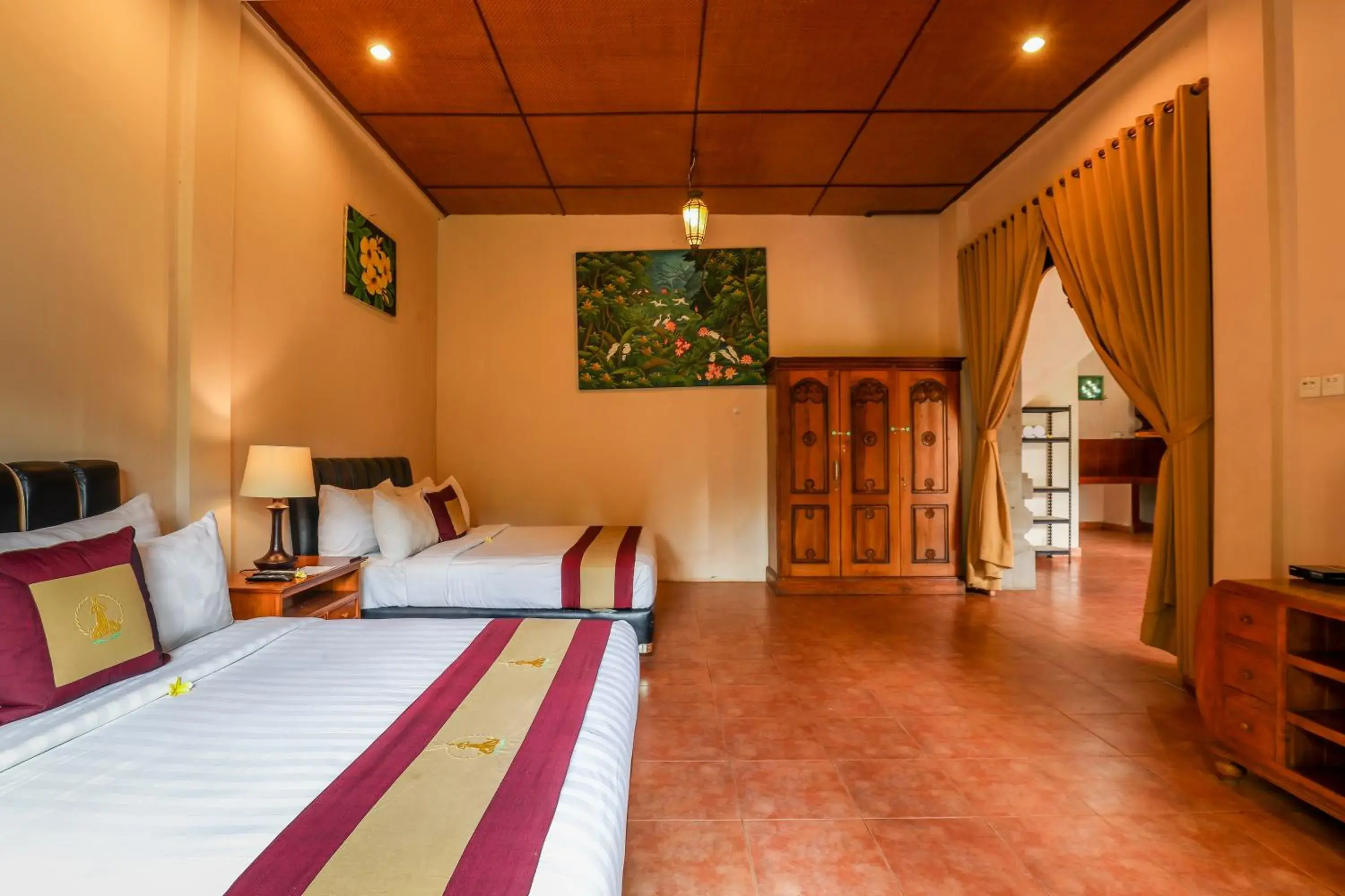 Family Room in Uma Dawa Resort and Spa Family Room in Uma Dawa Resort and Spa