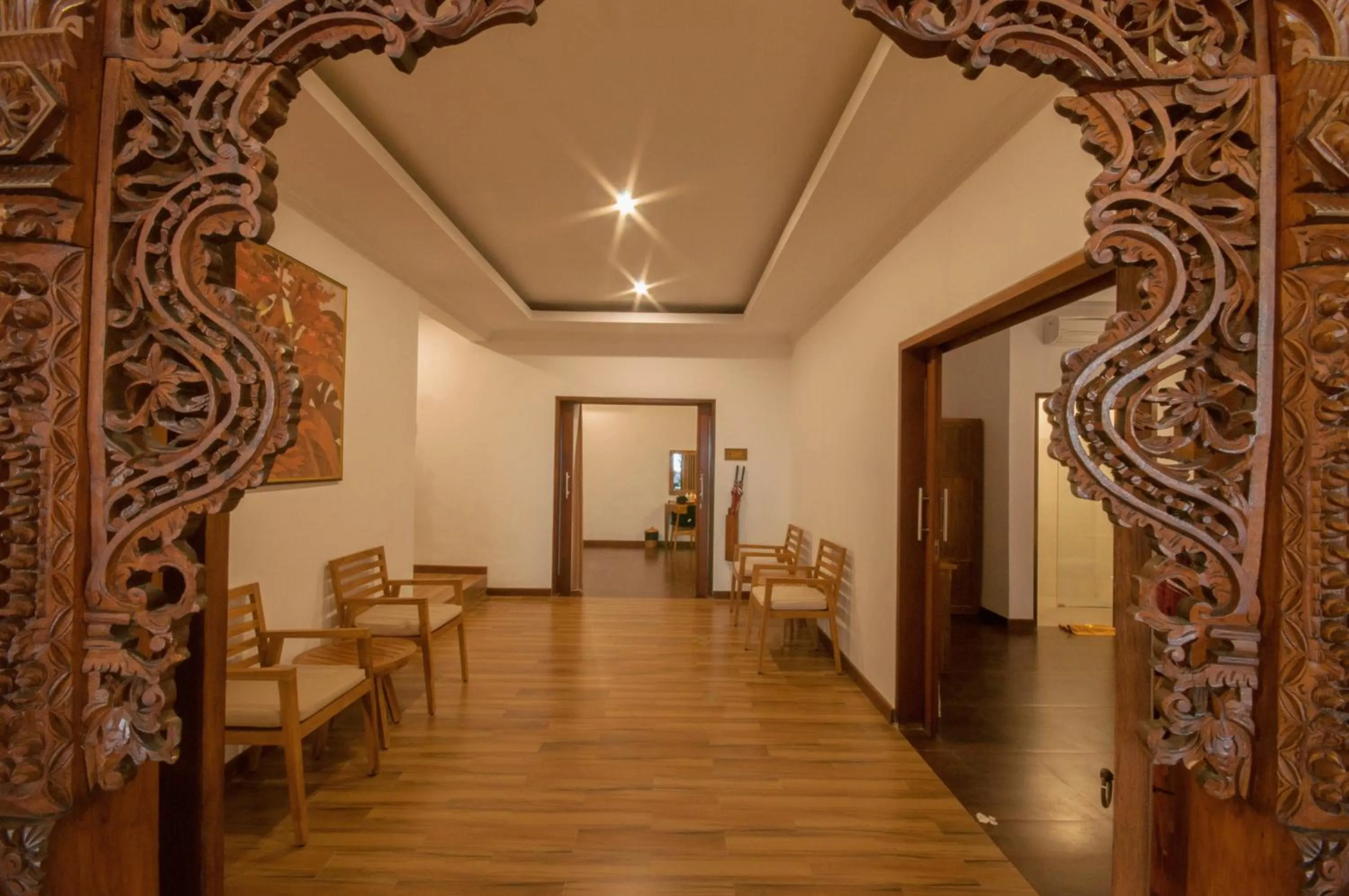 Seating area in Uma Dawa Resort and Spa