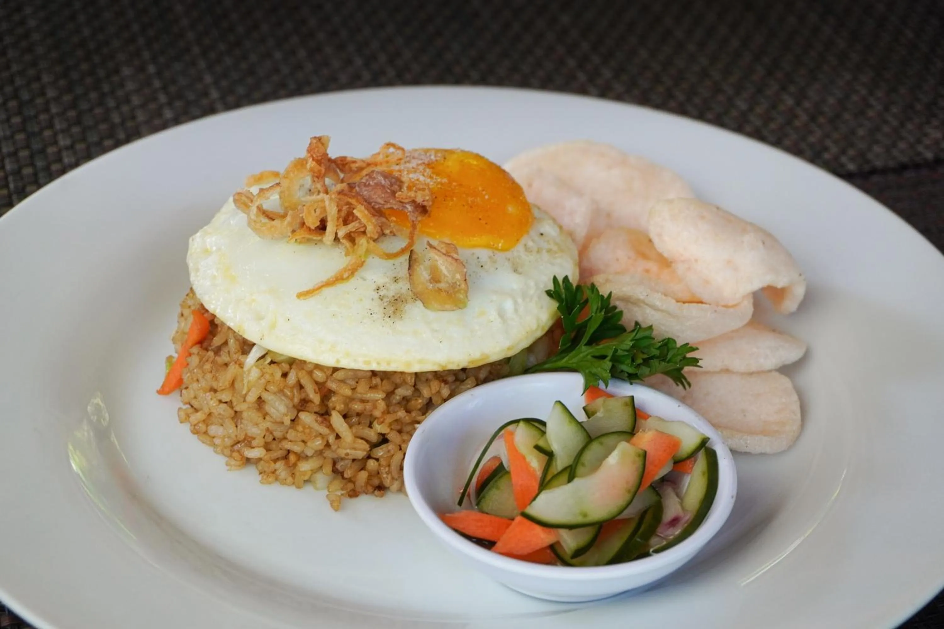 Breakfast in Uma Dawa Resort and Spa