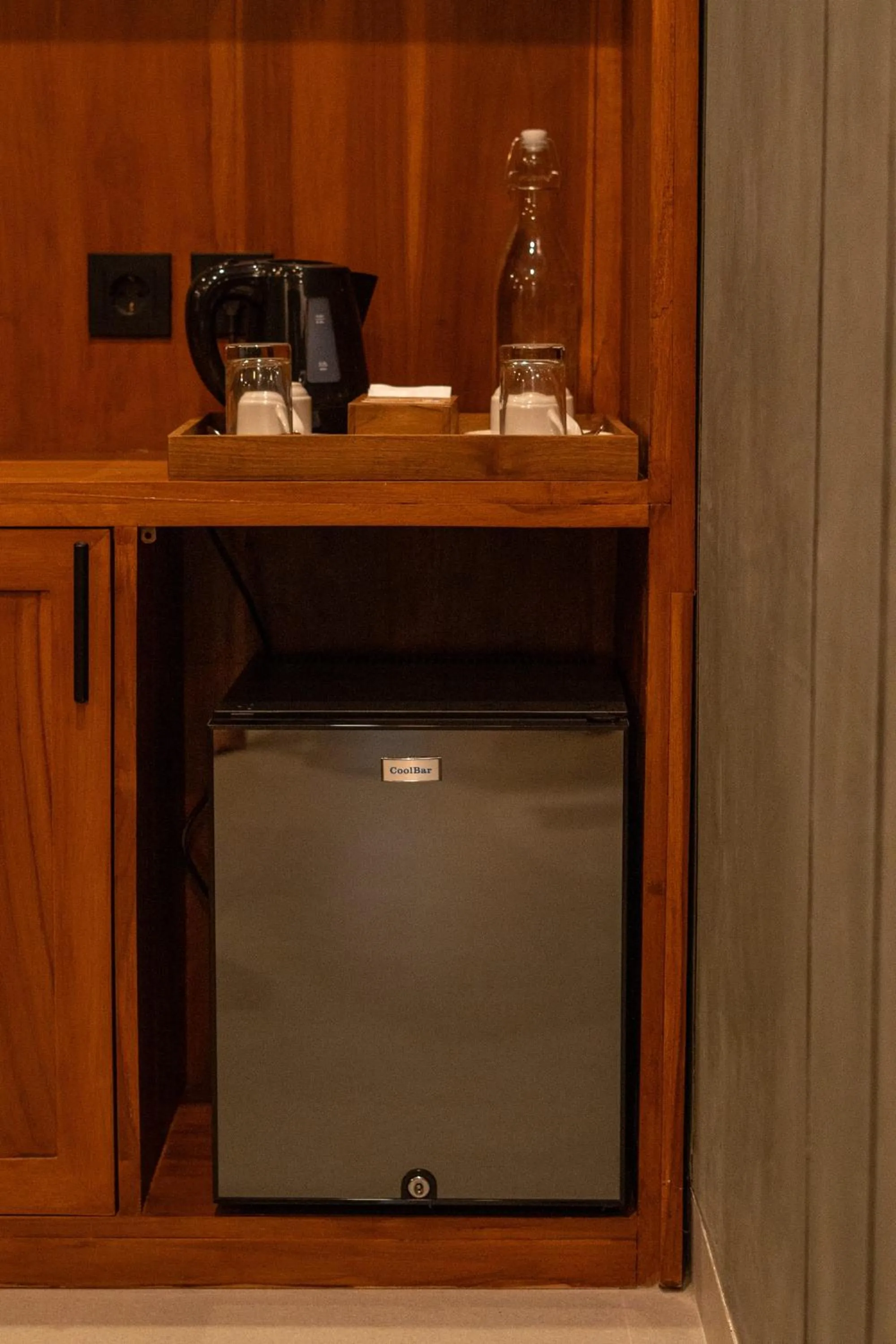 minibar in Uma Dawa Resort and Spa