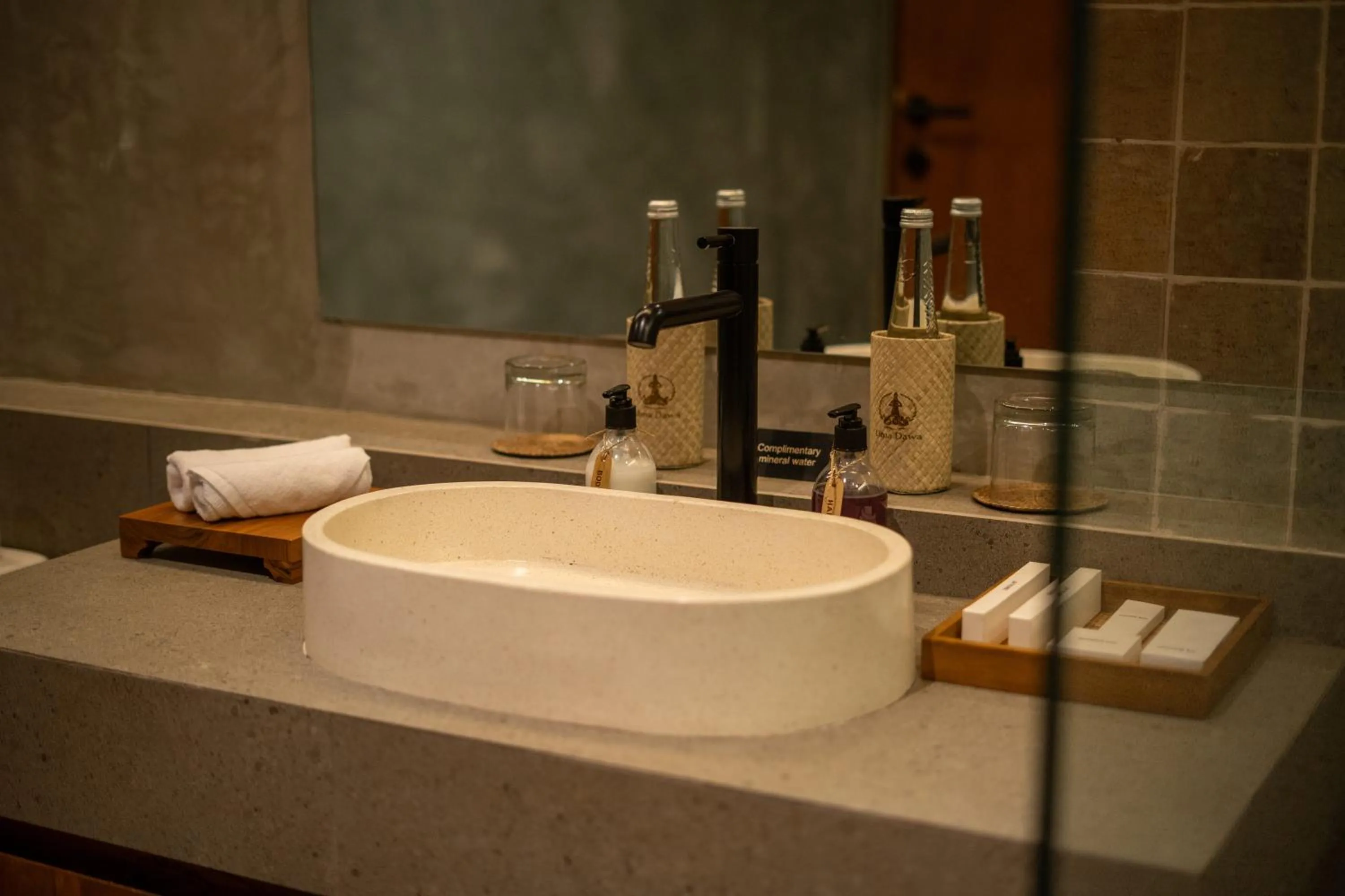 Bathroom in Uma Dawa Resort and Spa