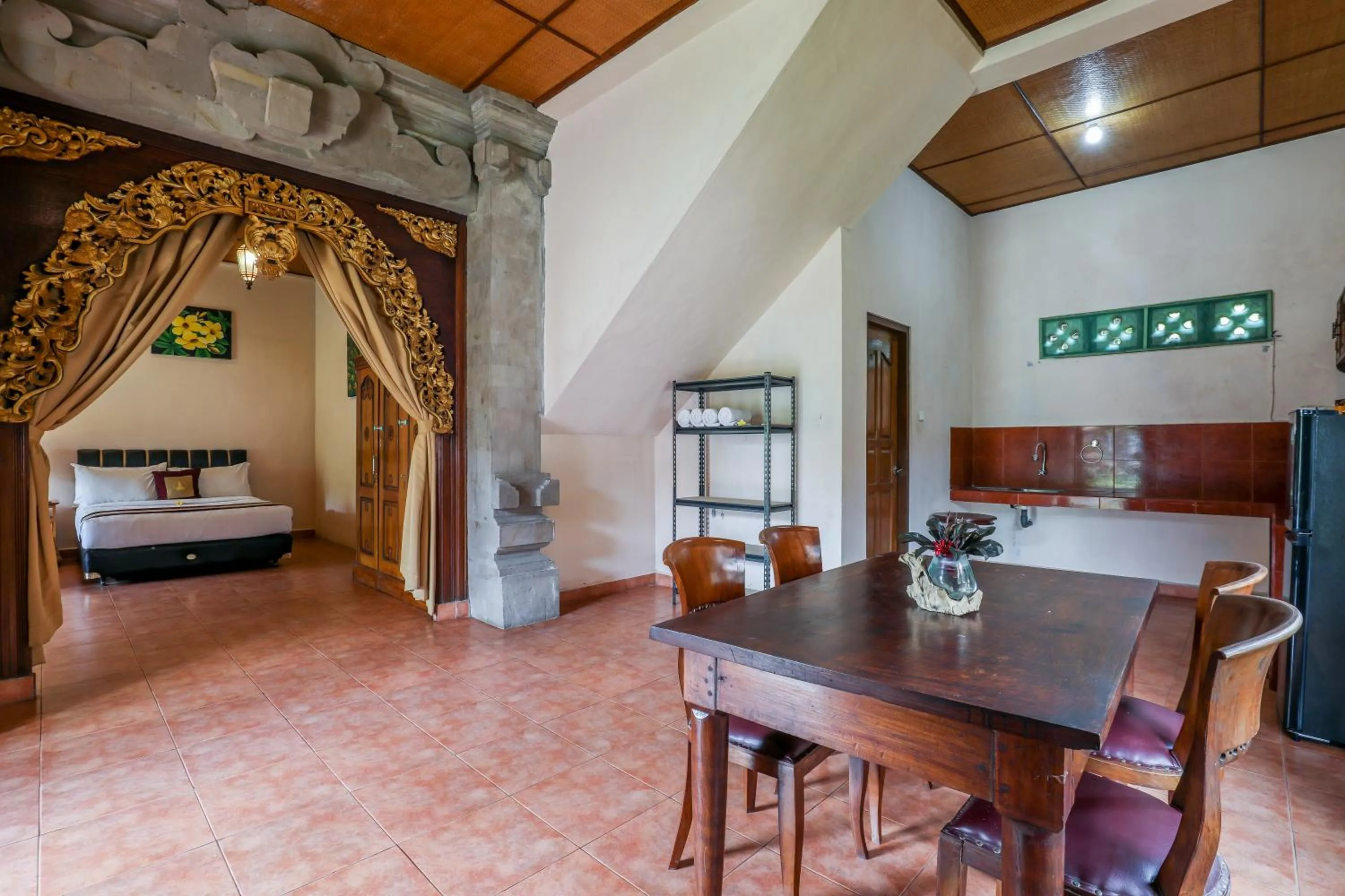 Bedroom in Uma Dawa Resort and Spa