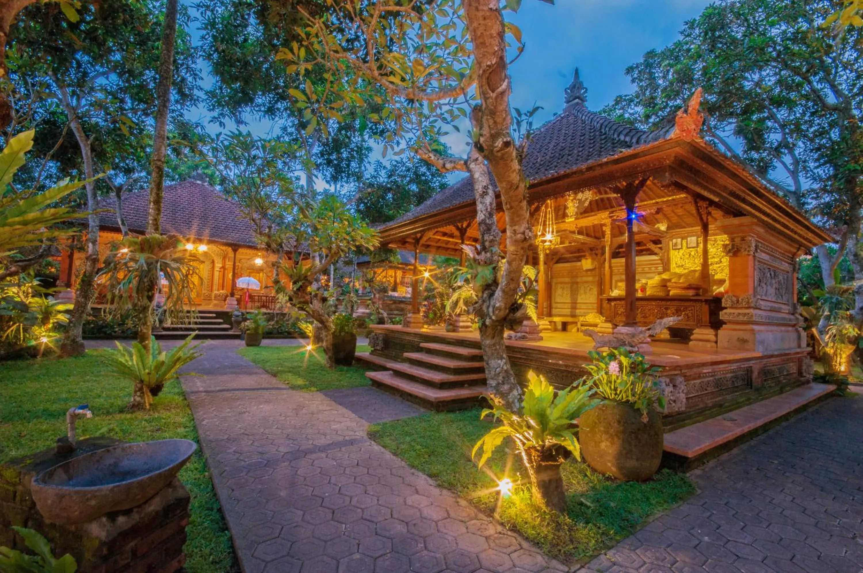 Property building in Uma Dawa Resort and Spa