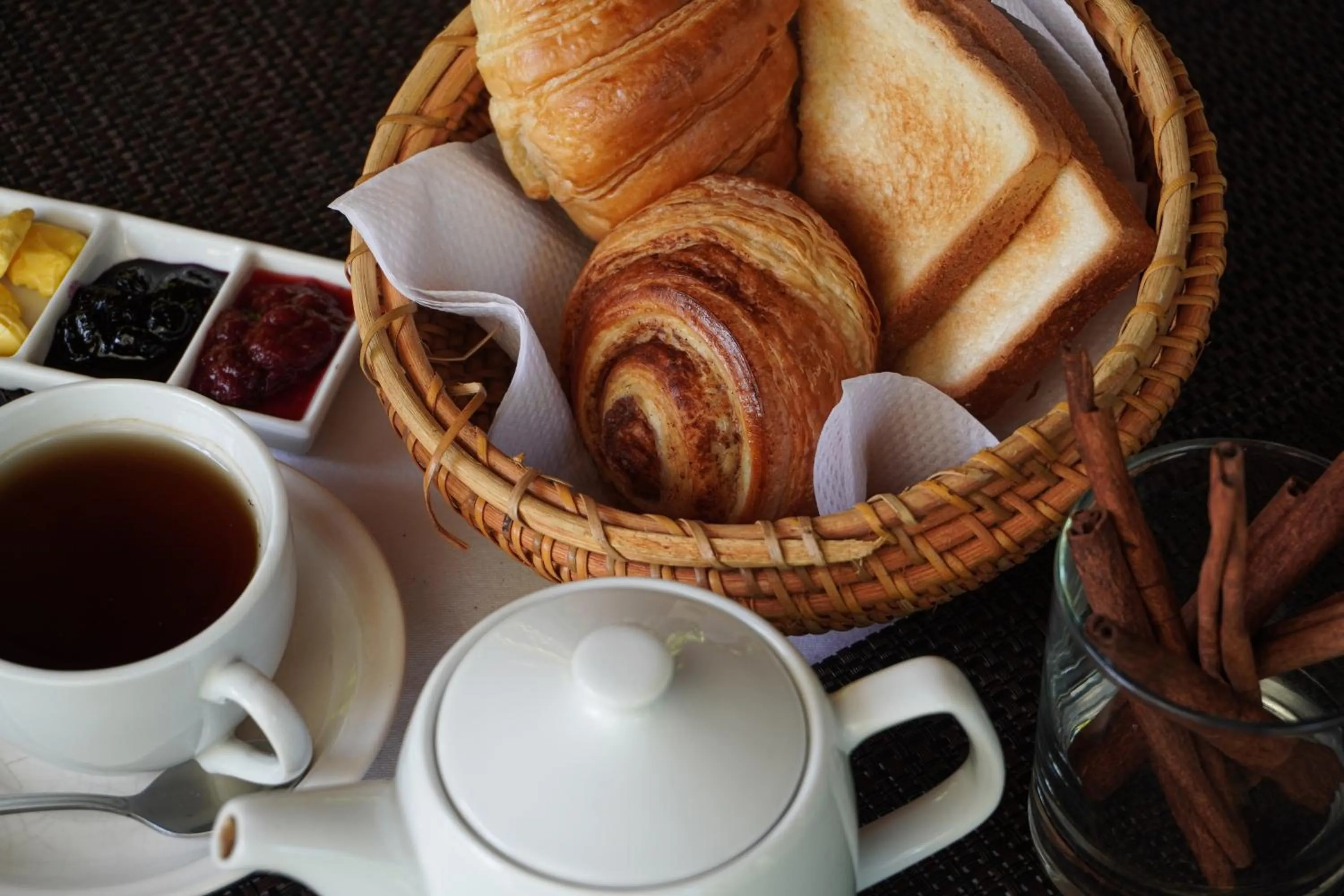 Breakfast in Uma Dawa Resort and Spa