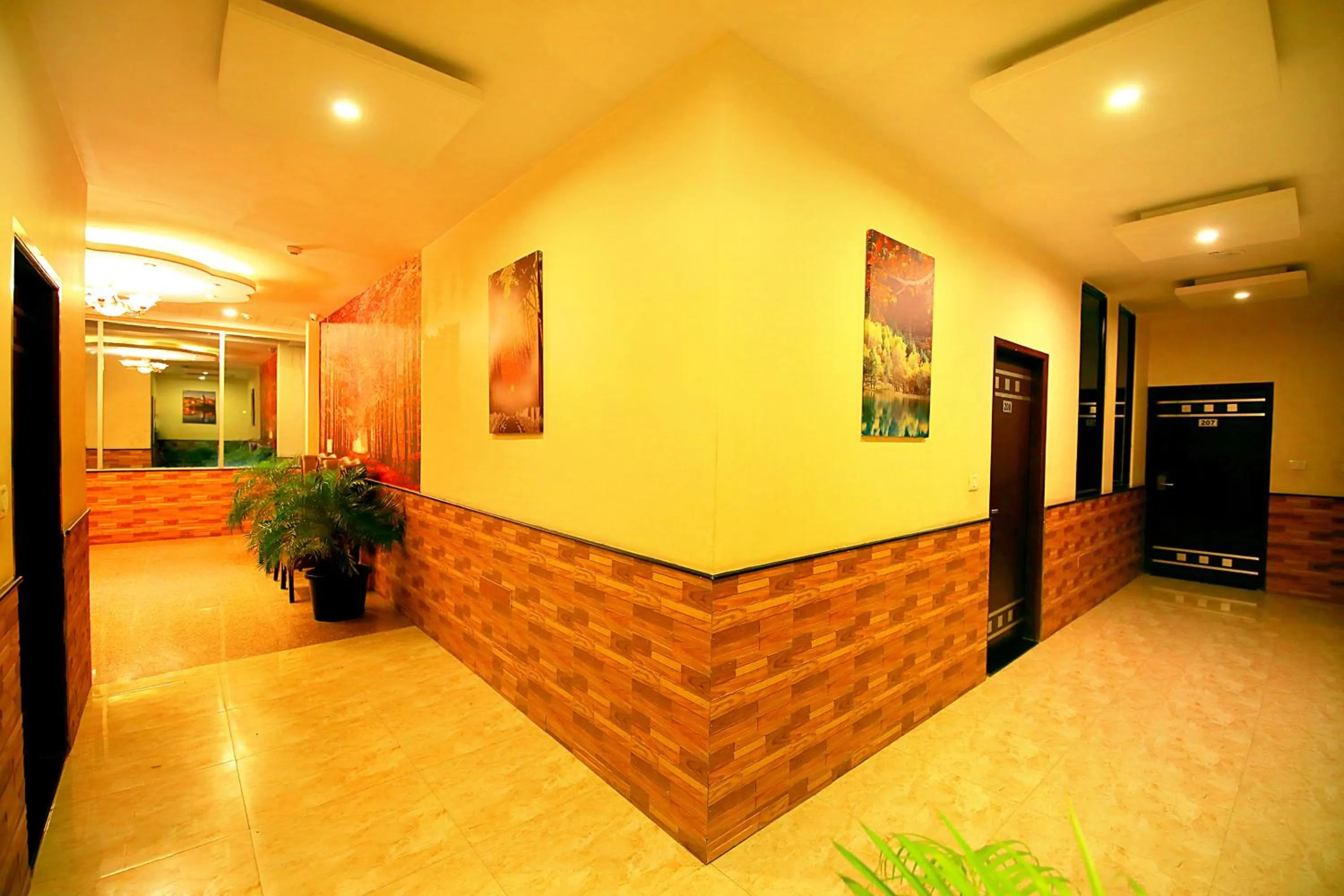 Lobby or reception in V One Pride