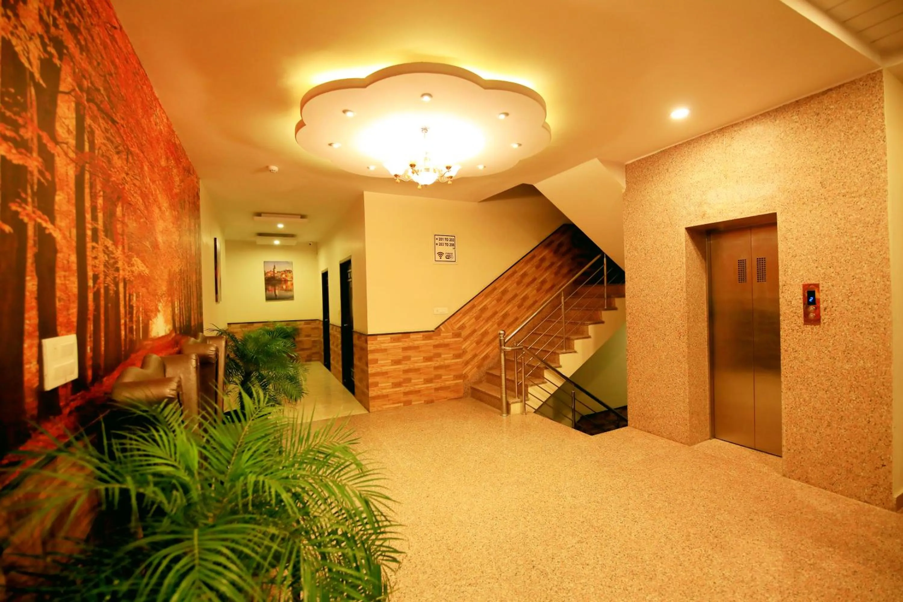 Lobby or reception in V One Pride