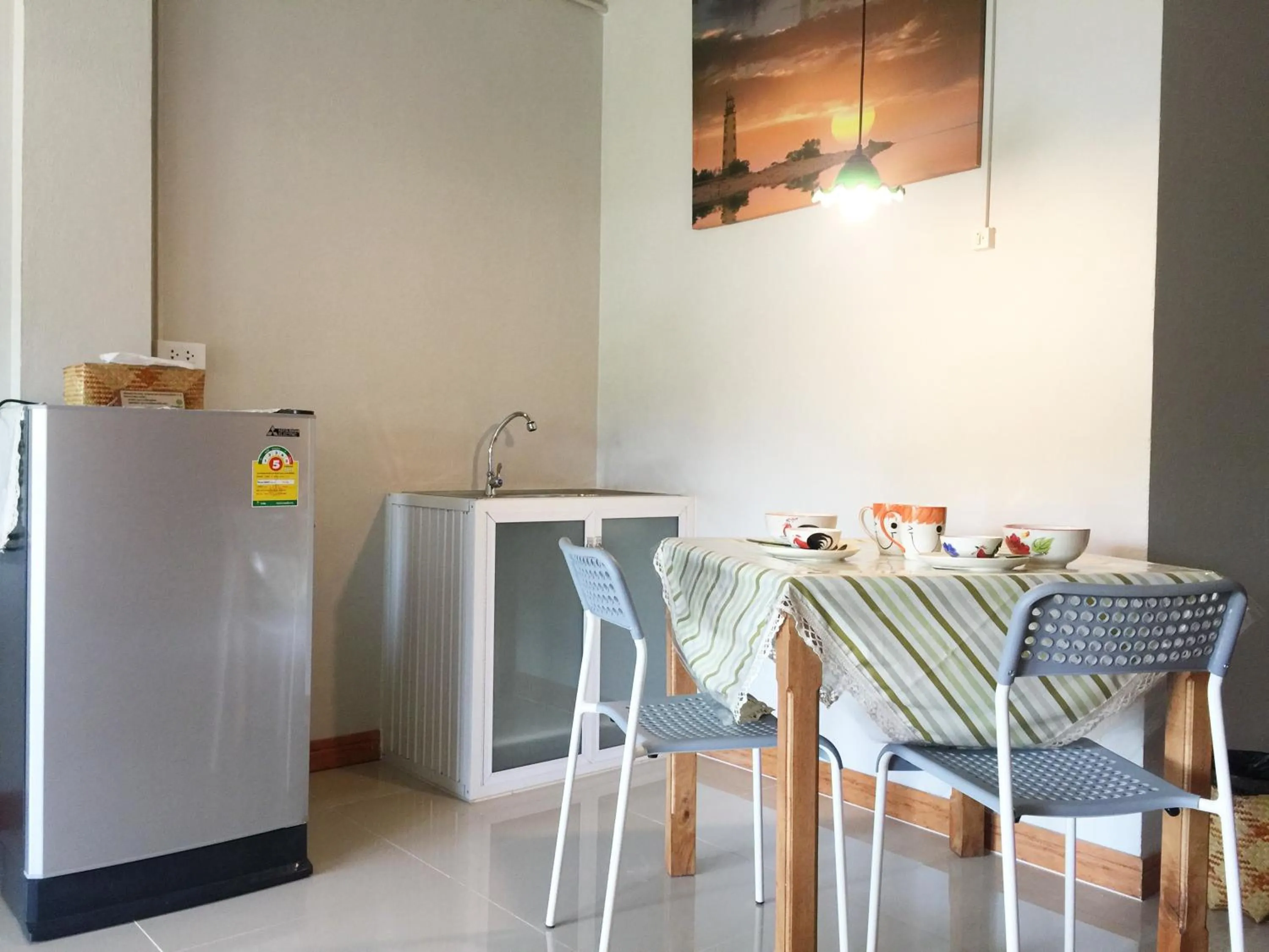 Dining area in Baan Bangrak Residence