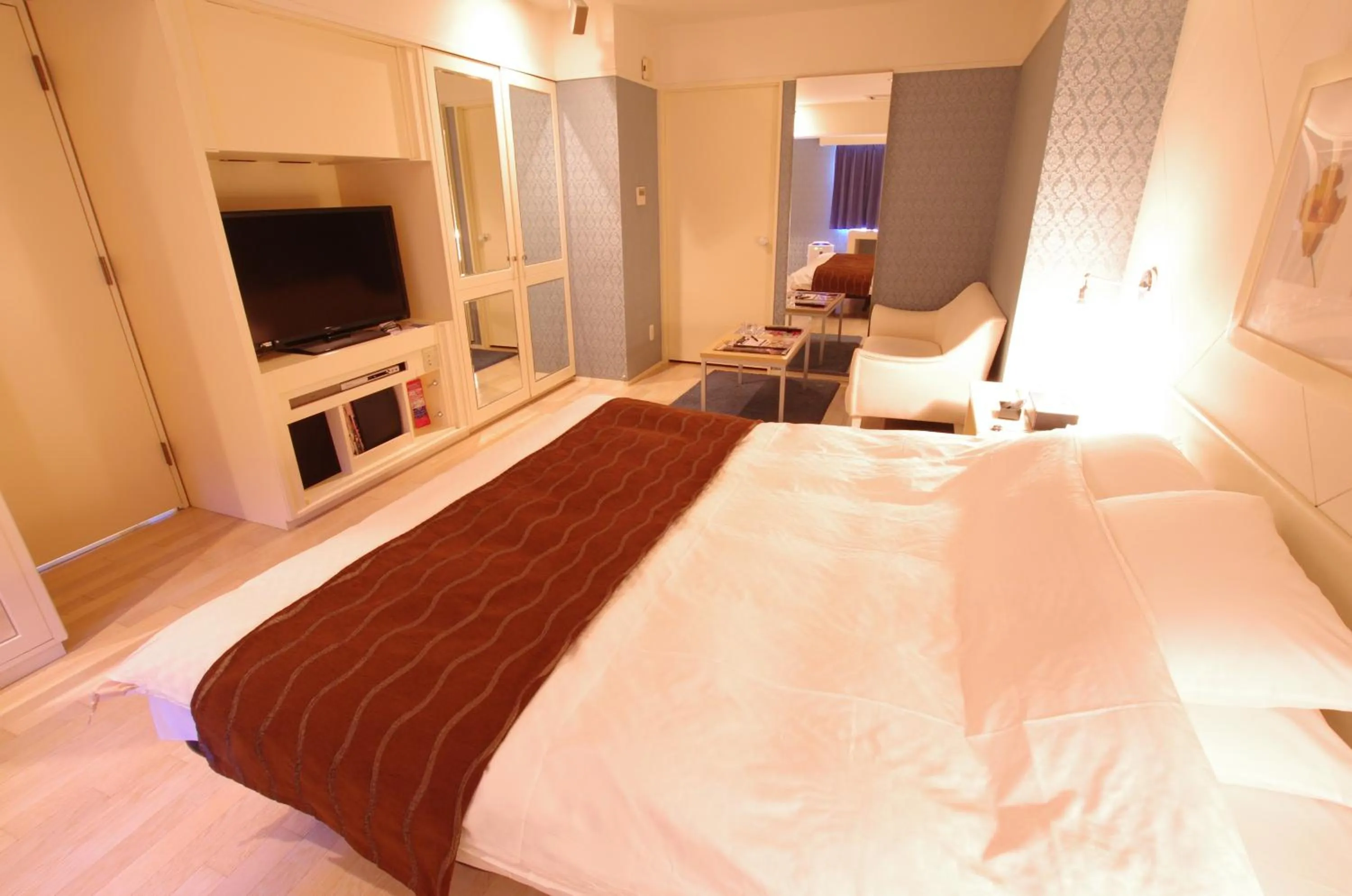 Photo of the whole room, Bed in Blue Hotel Octa (Adult Only)