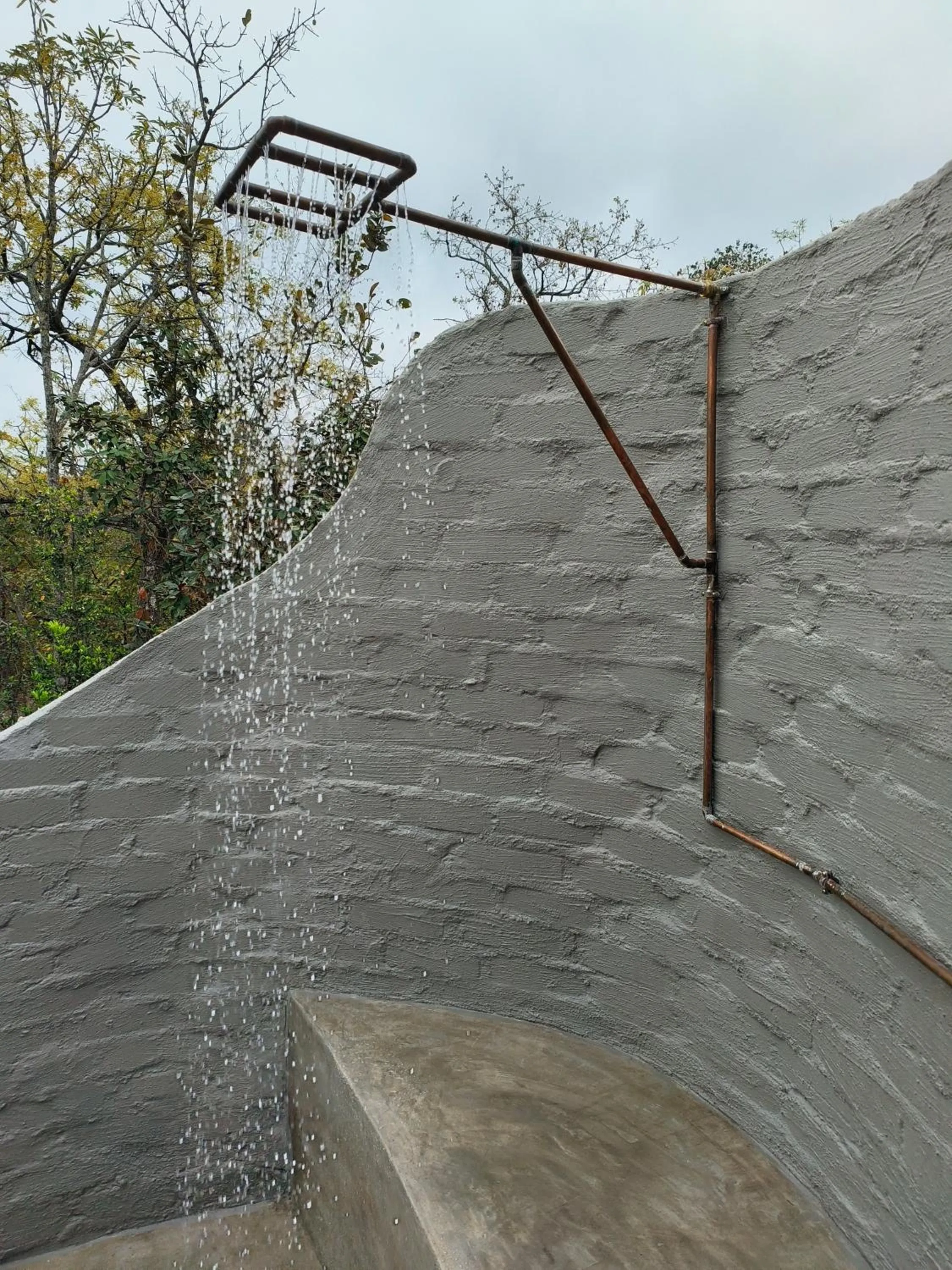 Shower in Eloff Guest House and Gallery