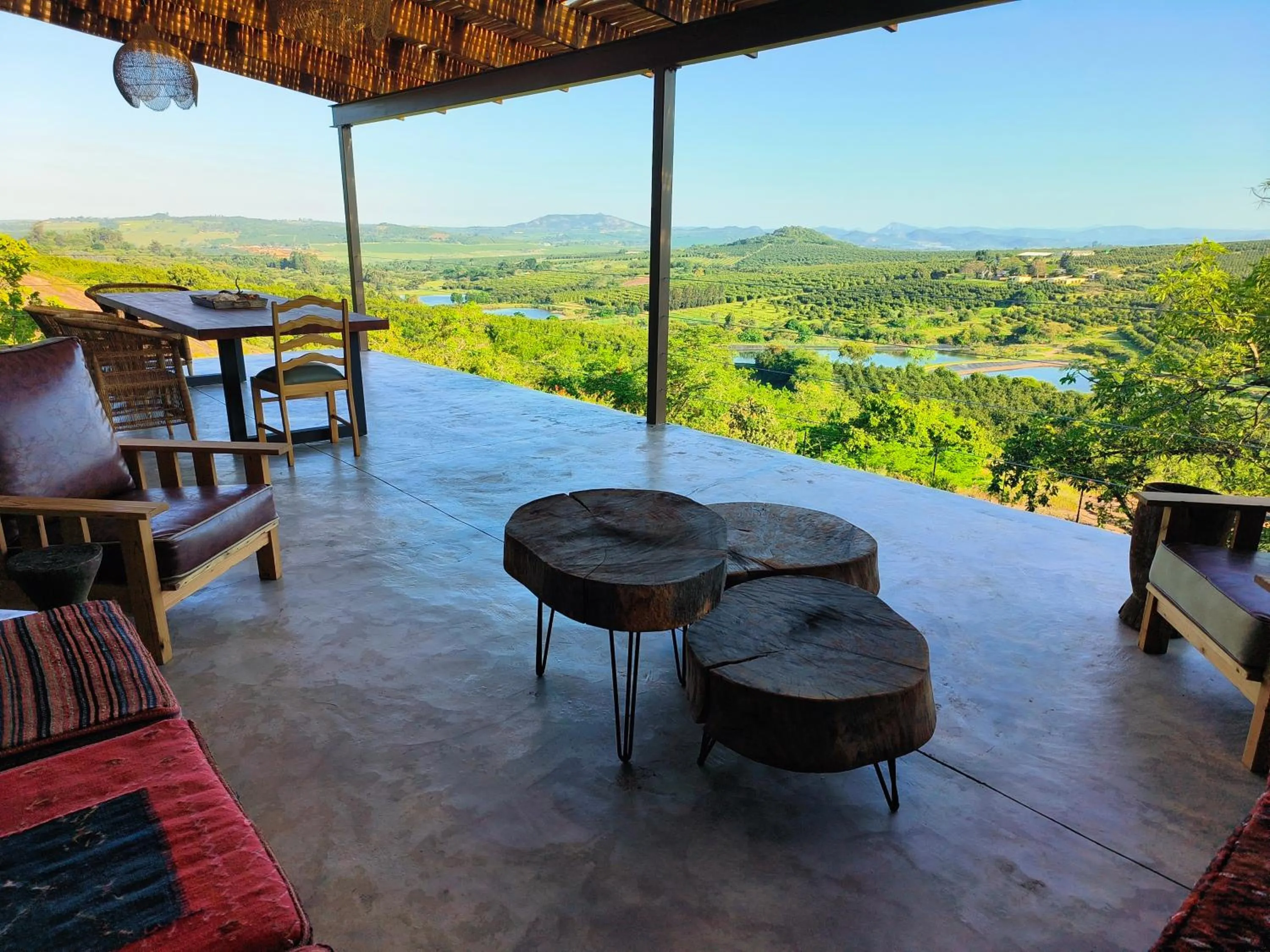 Patio in Eloff Guest House and Gallery