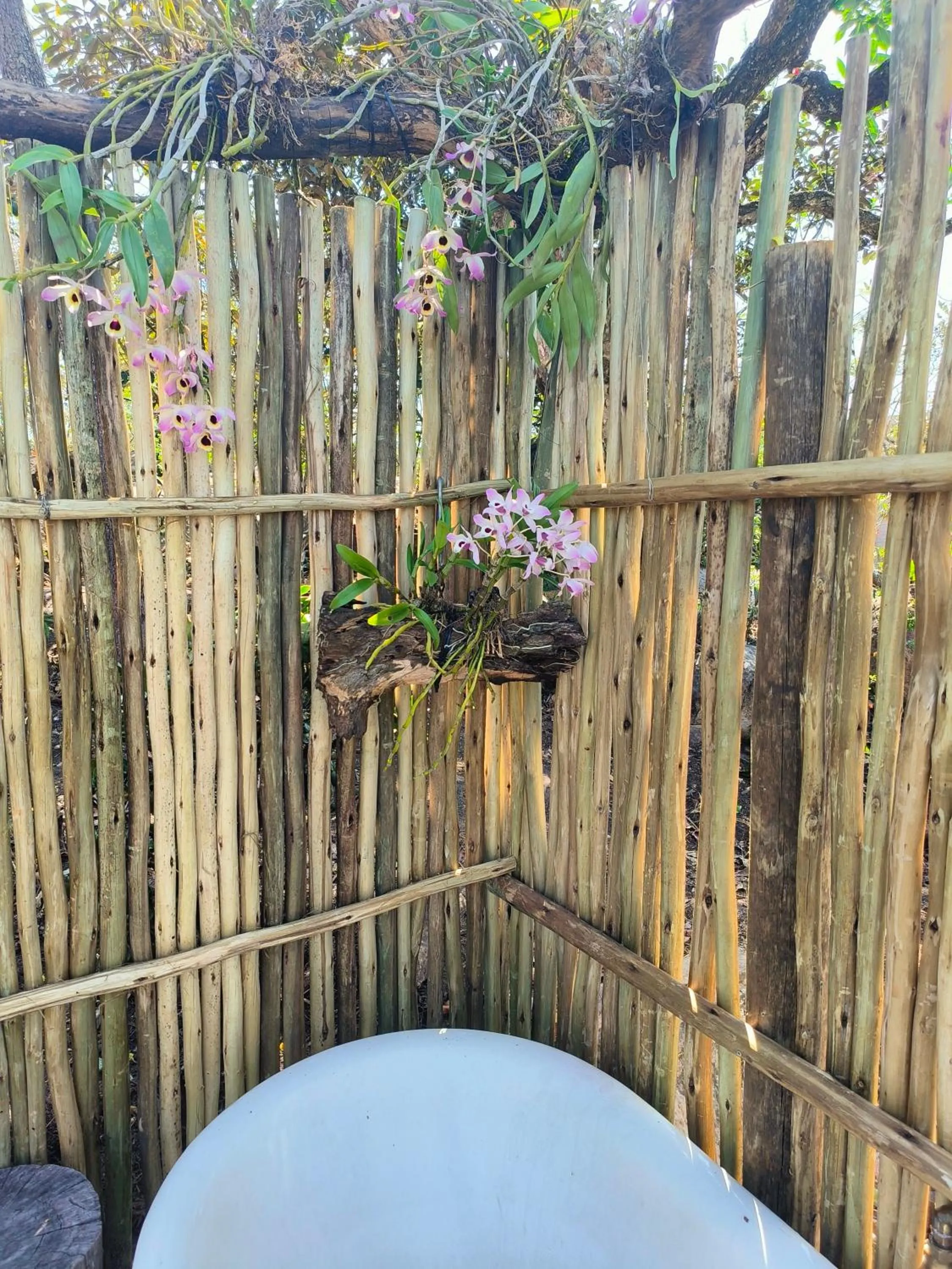 Open Air Bath in Eloff Guest House and Gallery
