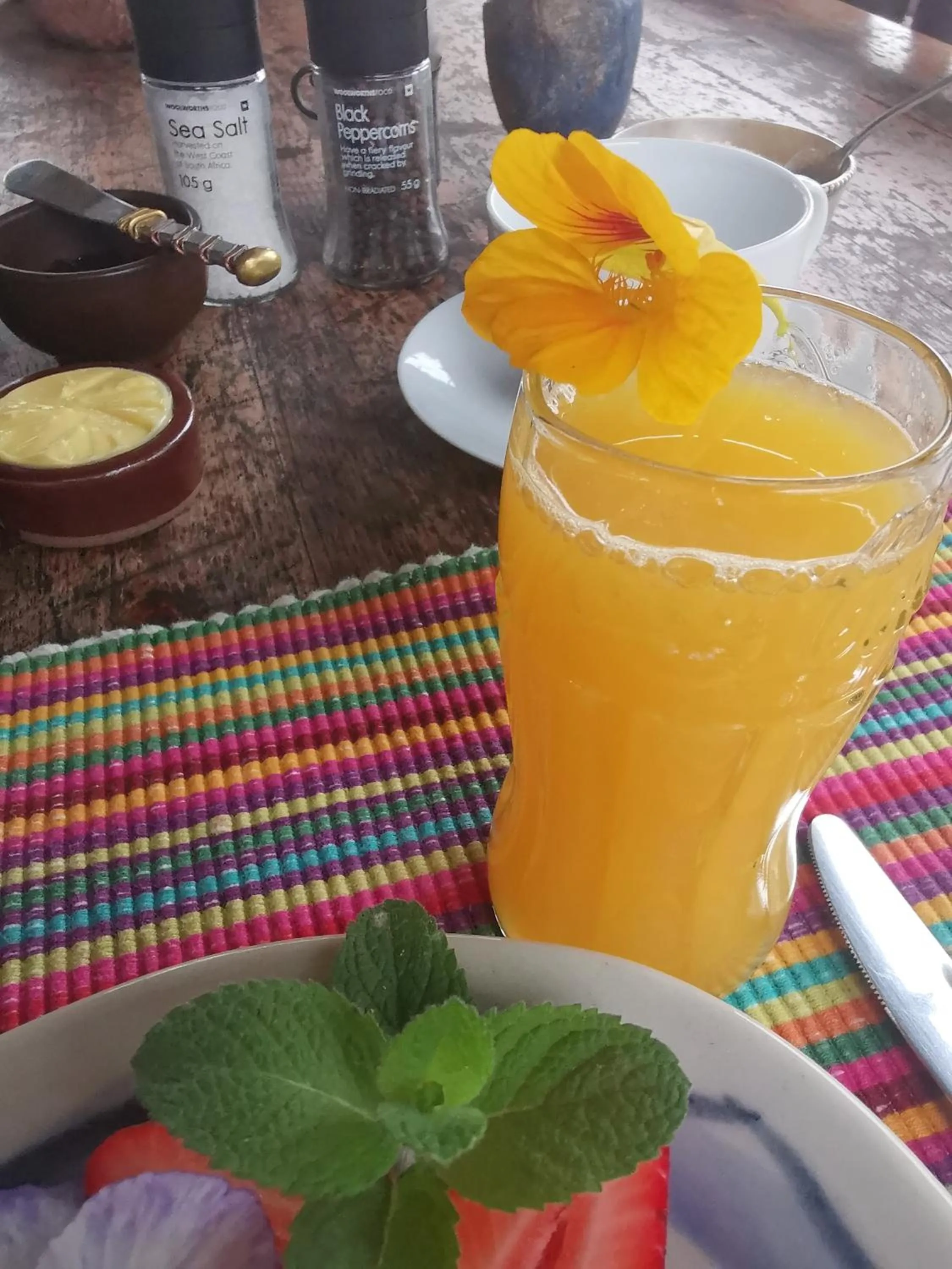 Food and drinks in Eloff Guest House and Gallery