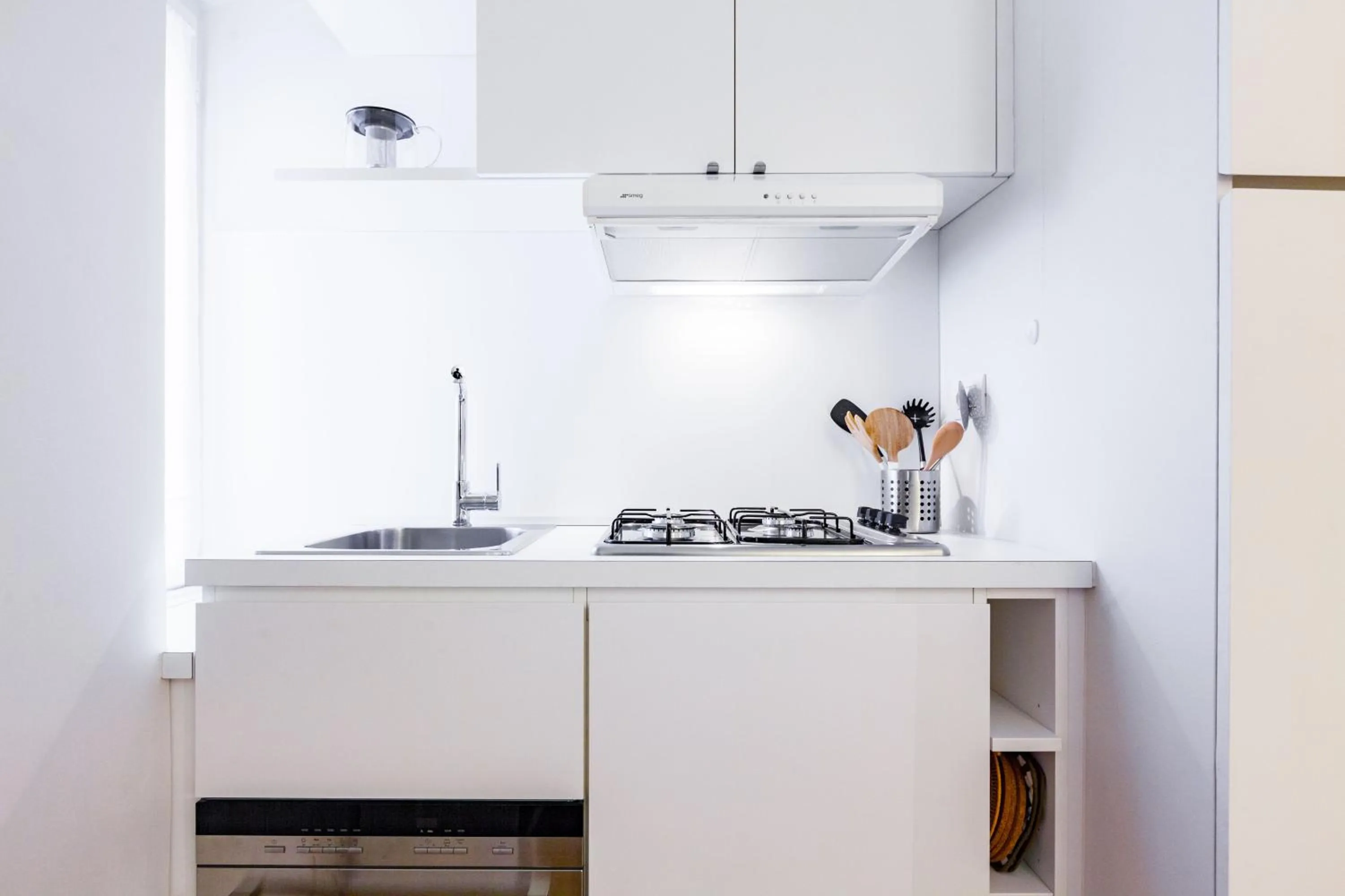 Kitchen or kitchenette in easyhomes - Spiga Suite