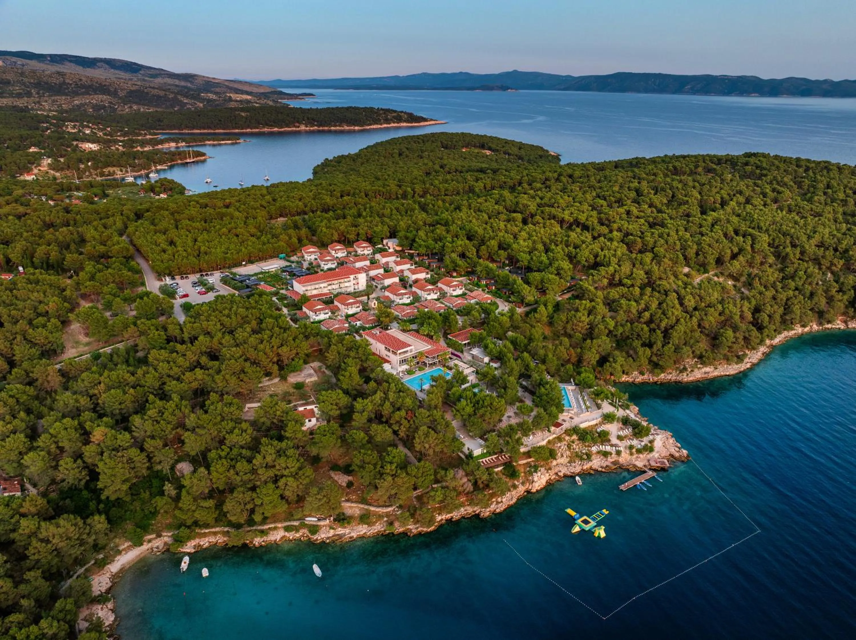 Property building in Gava Waterman Milna Resort – All Inclusive