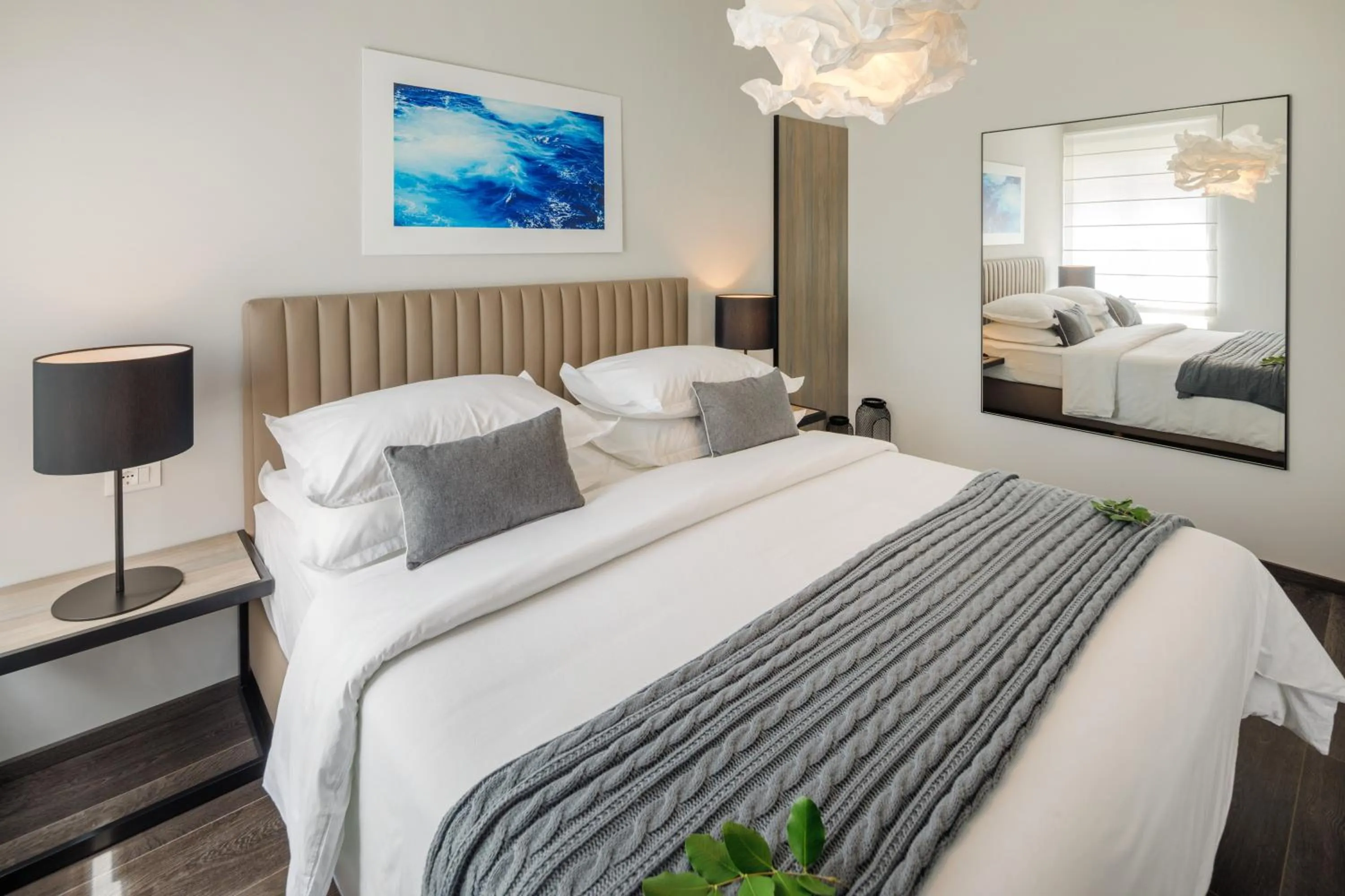 Bedroom, Bed in Gava Waterman Milna Resort – All Inclusive