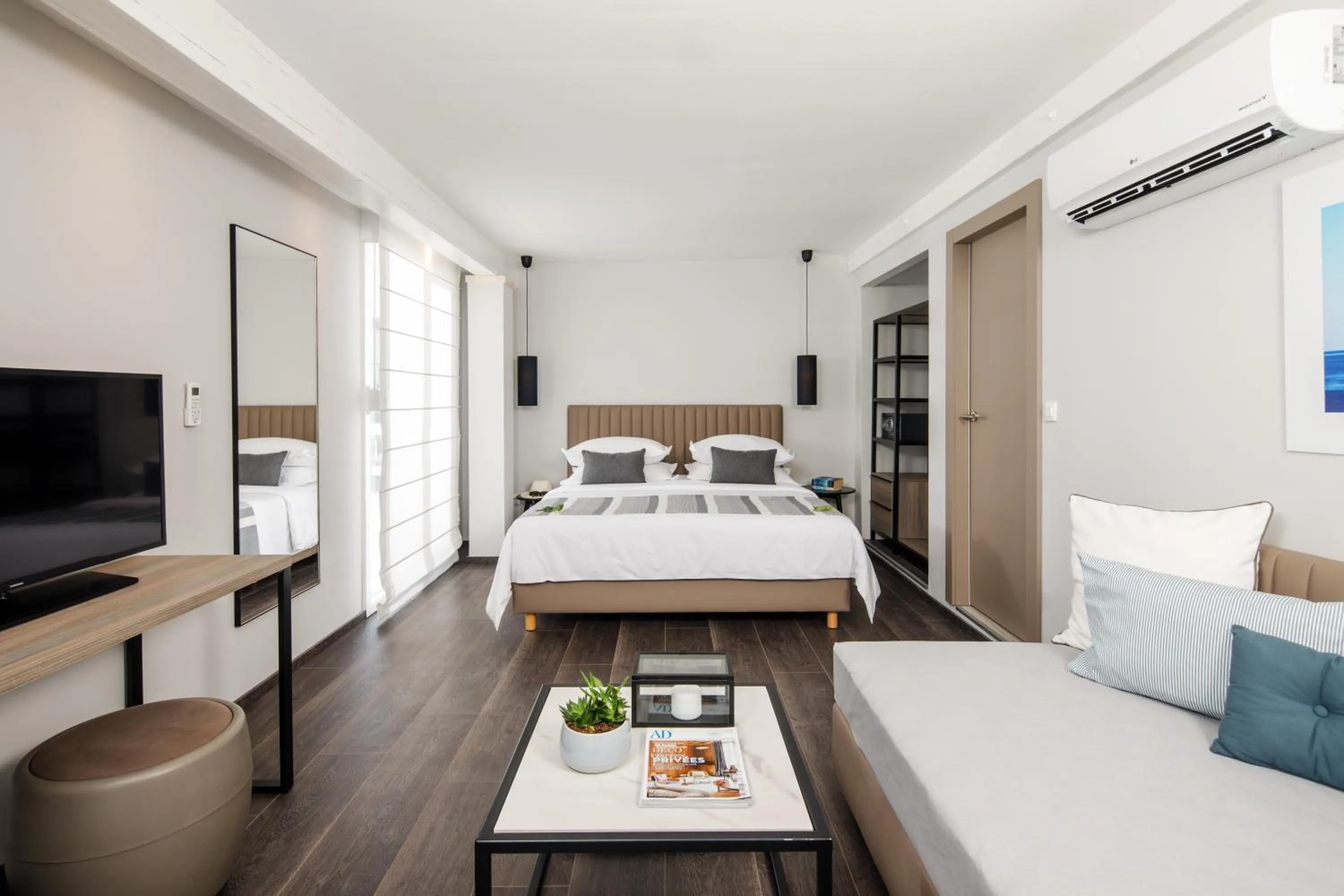 Bedroom, Bed in Gava Waterman Milna Resort – All Inclusive