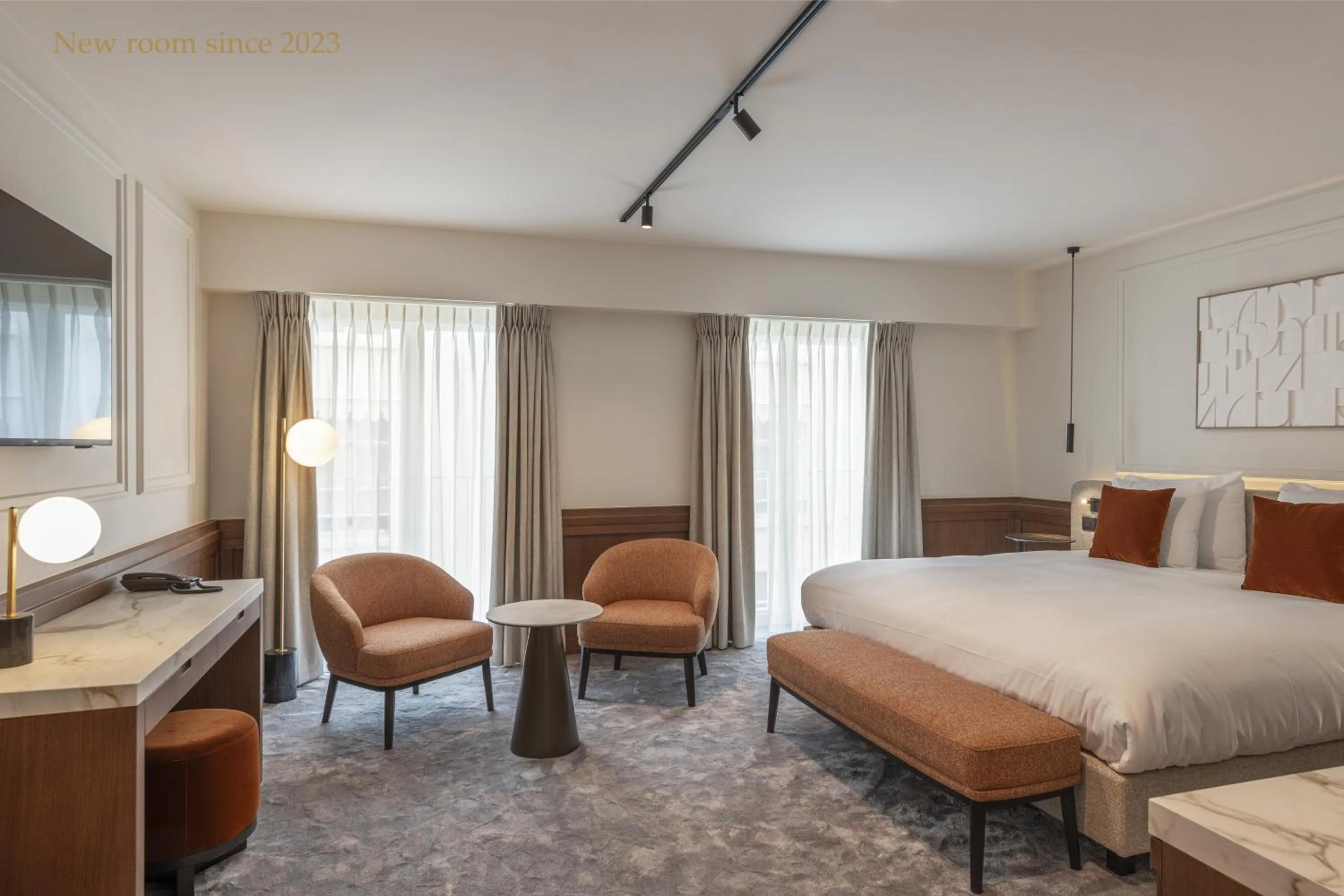 Bedroom, Bed in Dukes' Palace Brugge - by Dukes' Hotel Collection