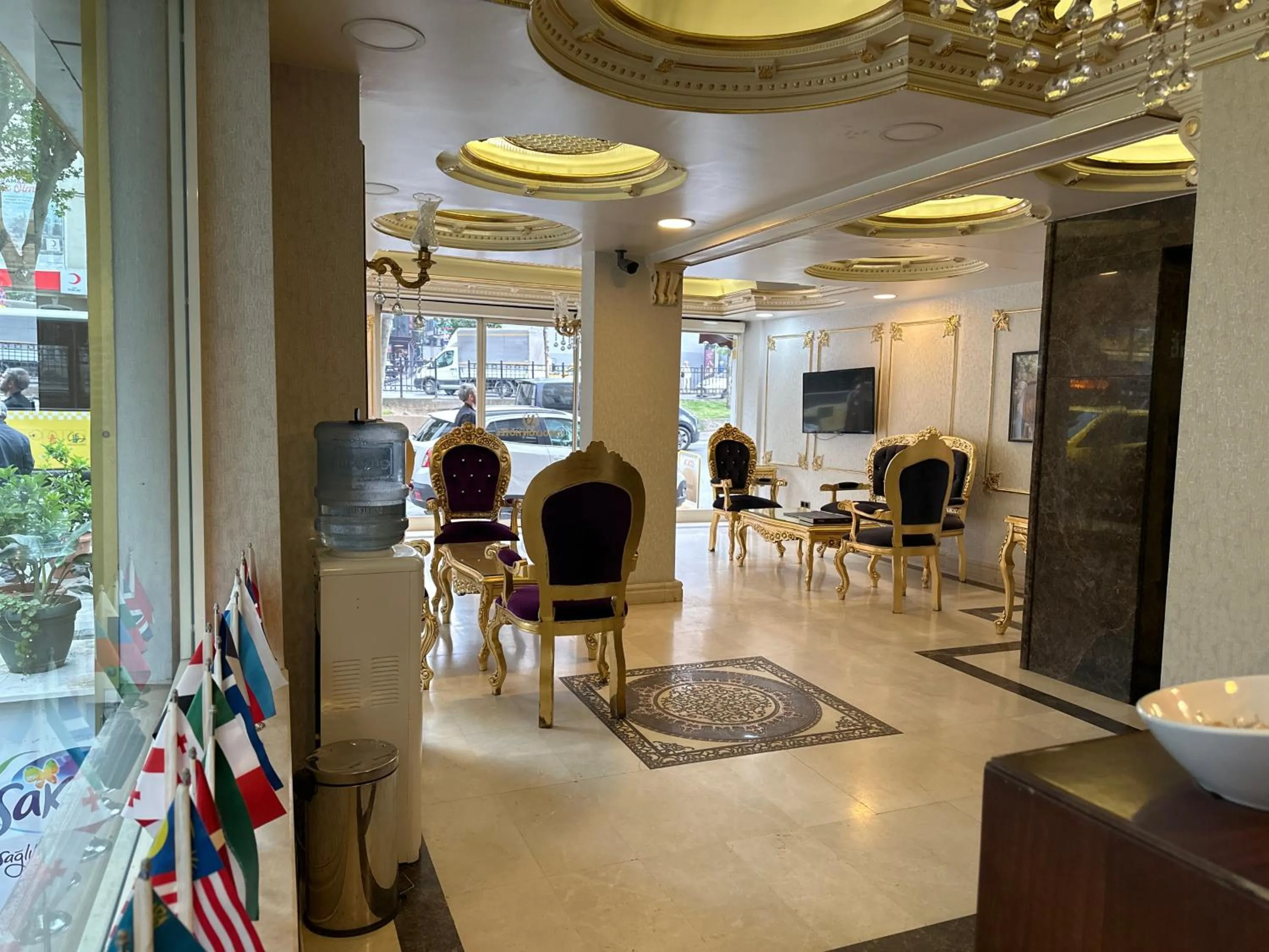 Lobby or reception in Napolyon hotel