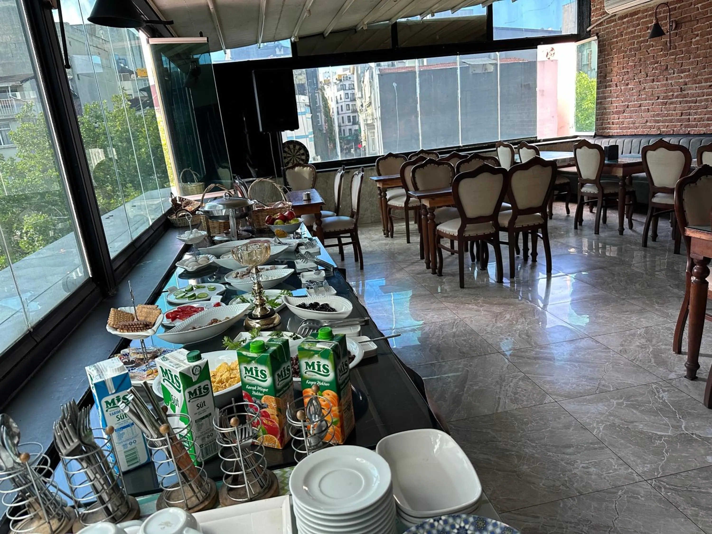 Breakfast in Napolyon hotel