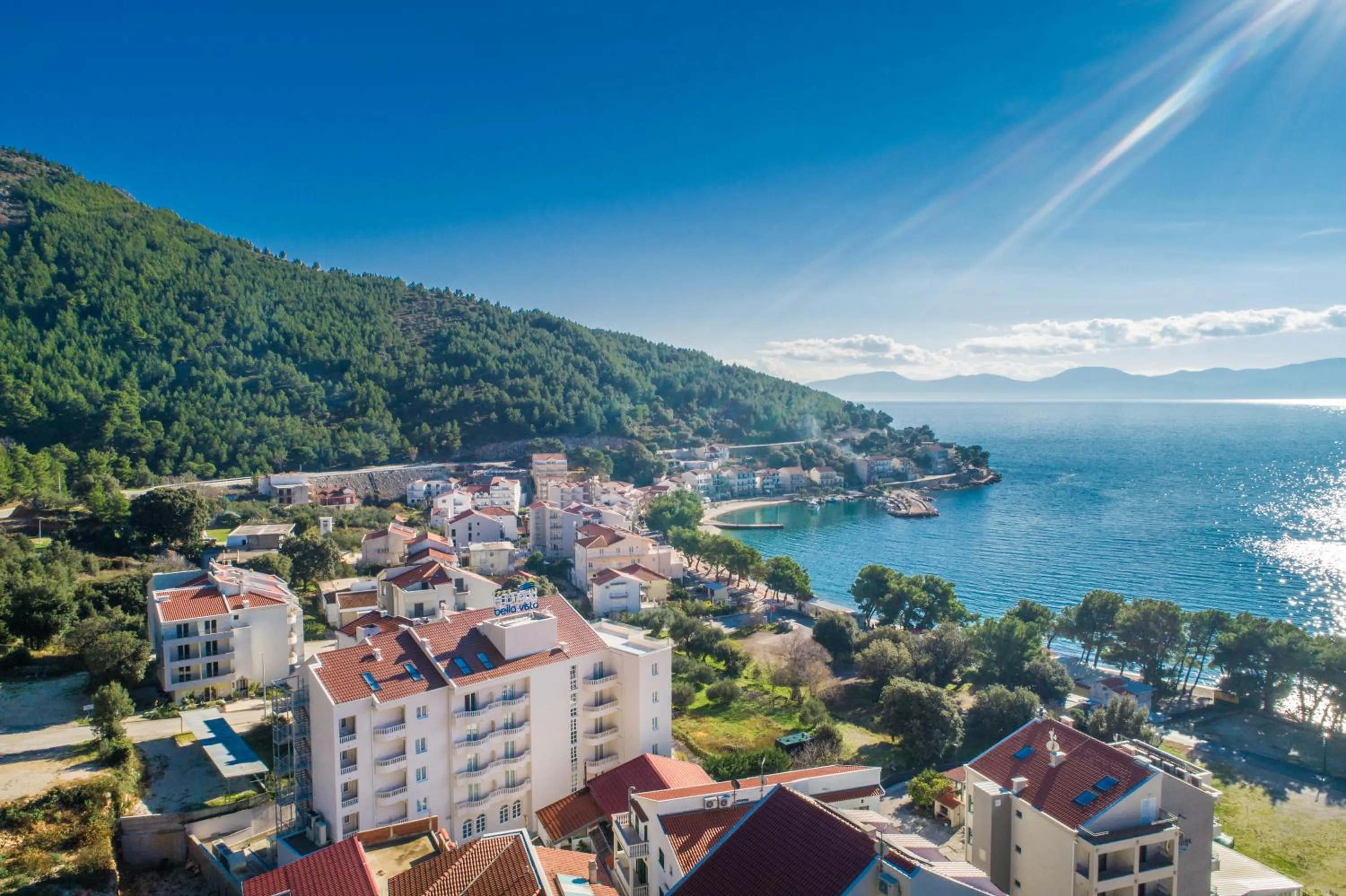 Bird's eye view in Hotel Bella Vista