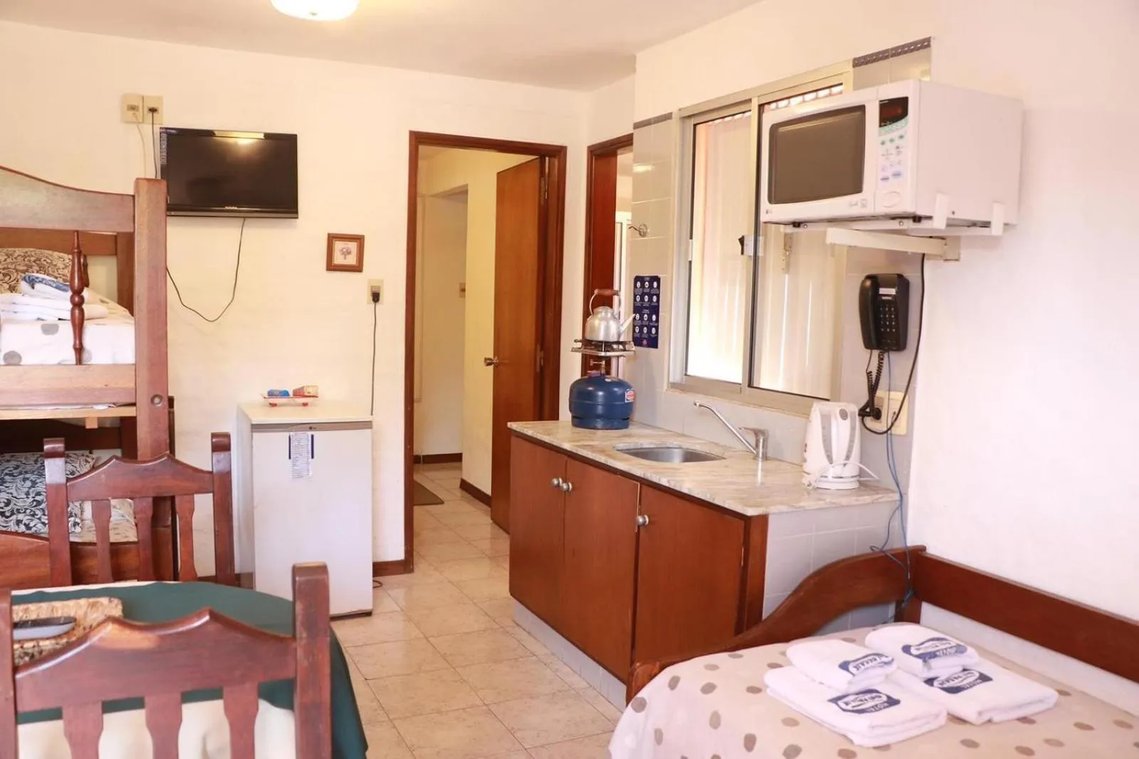 Bed in Apart Hotel Natural del Daymán