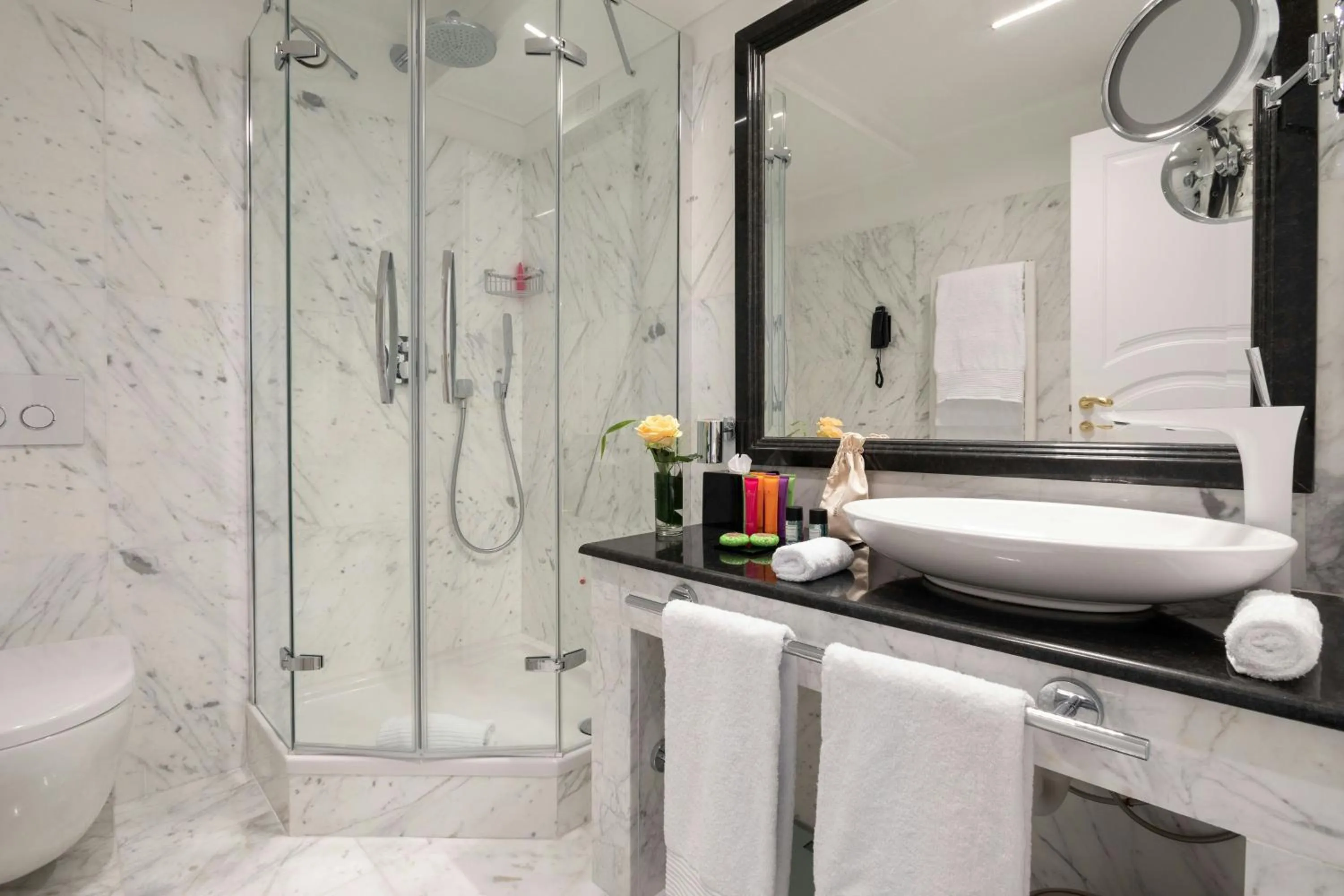 Bathroom in Ortea Palace Hotel, Sicily, Autograph Collection