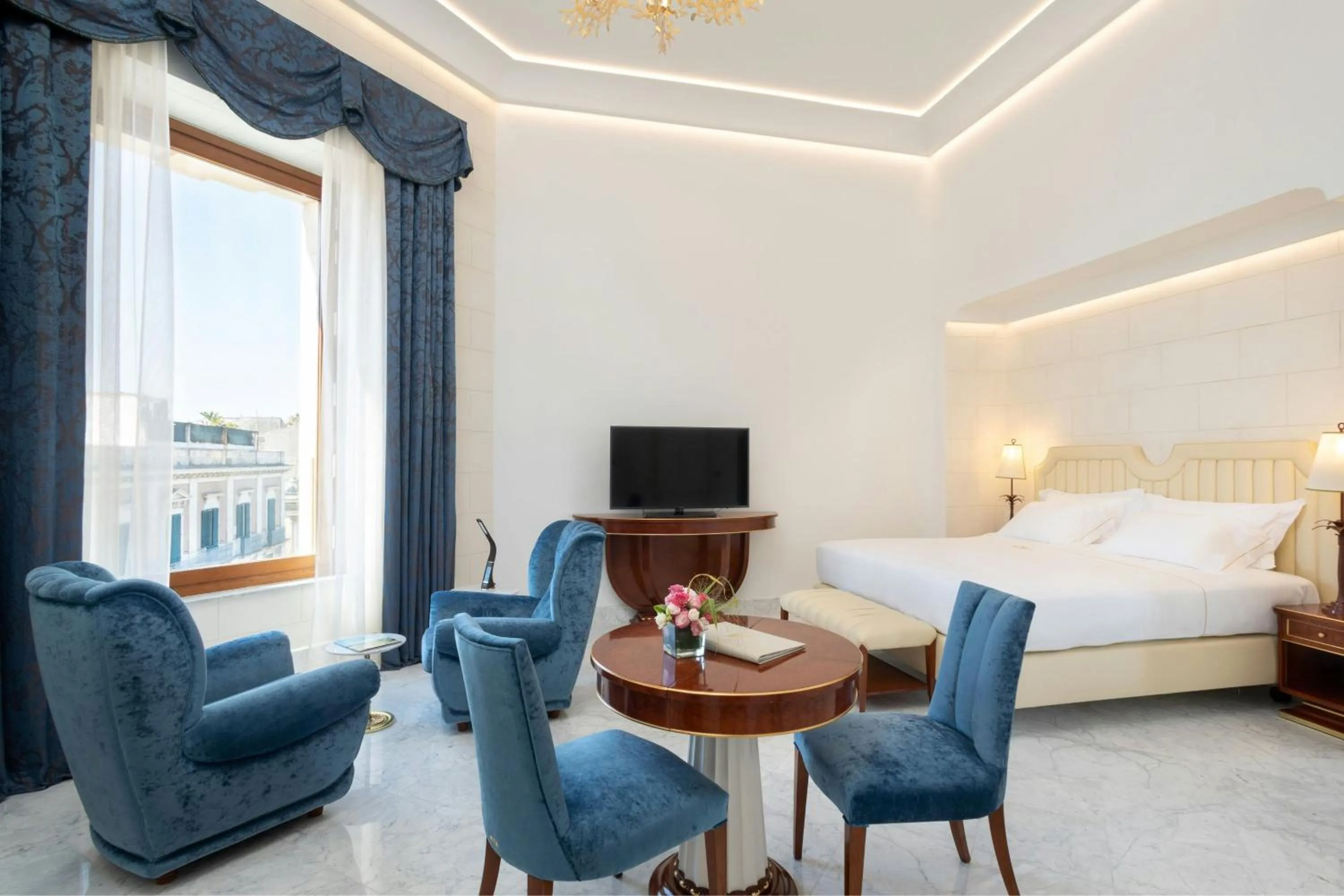 Photo of the whole room, Bed in Ortea Palace Hotel, Sicily, Autograph Collection