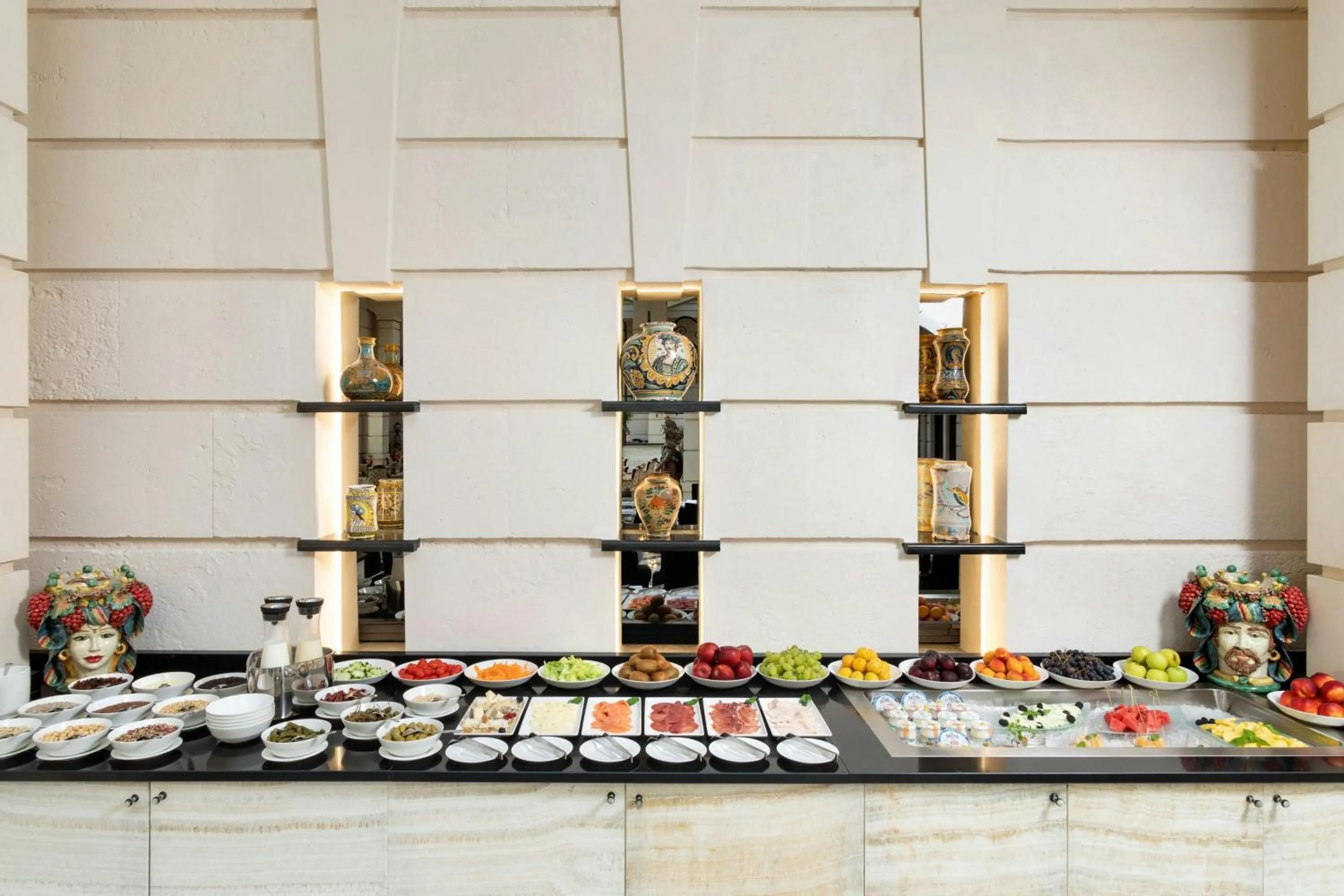 Breakfast in Ortea Palace Hotel, Sicily, Autograph Collection