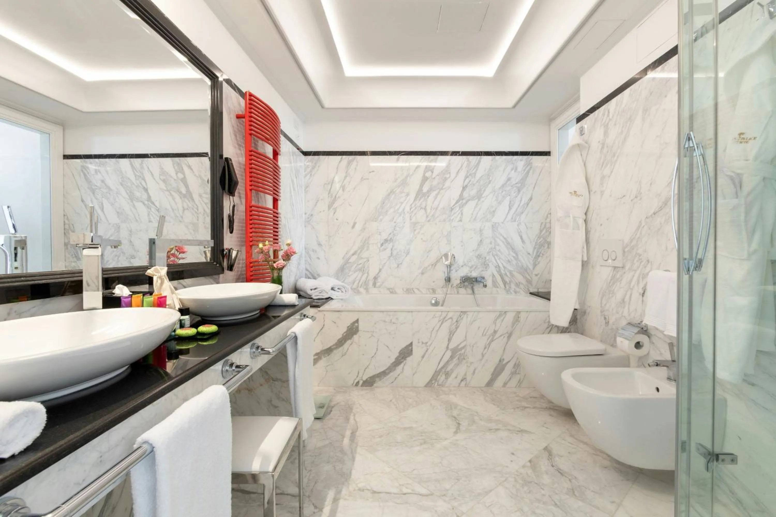 Bathroom in Ortea Palace Hotel, Sicily, Autograph Collection