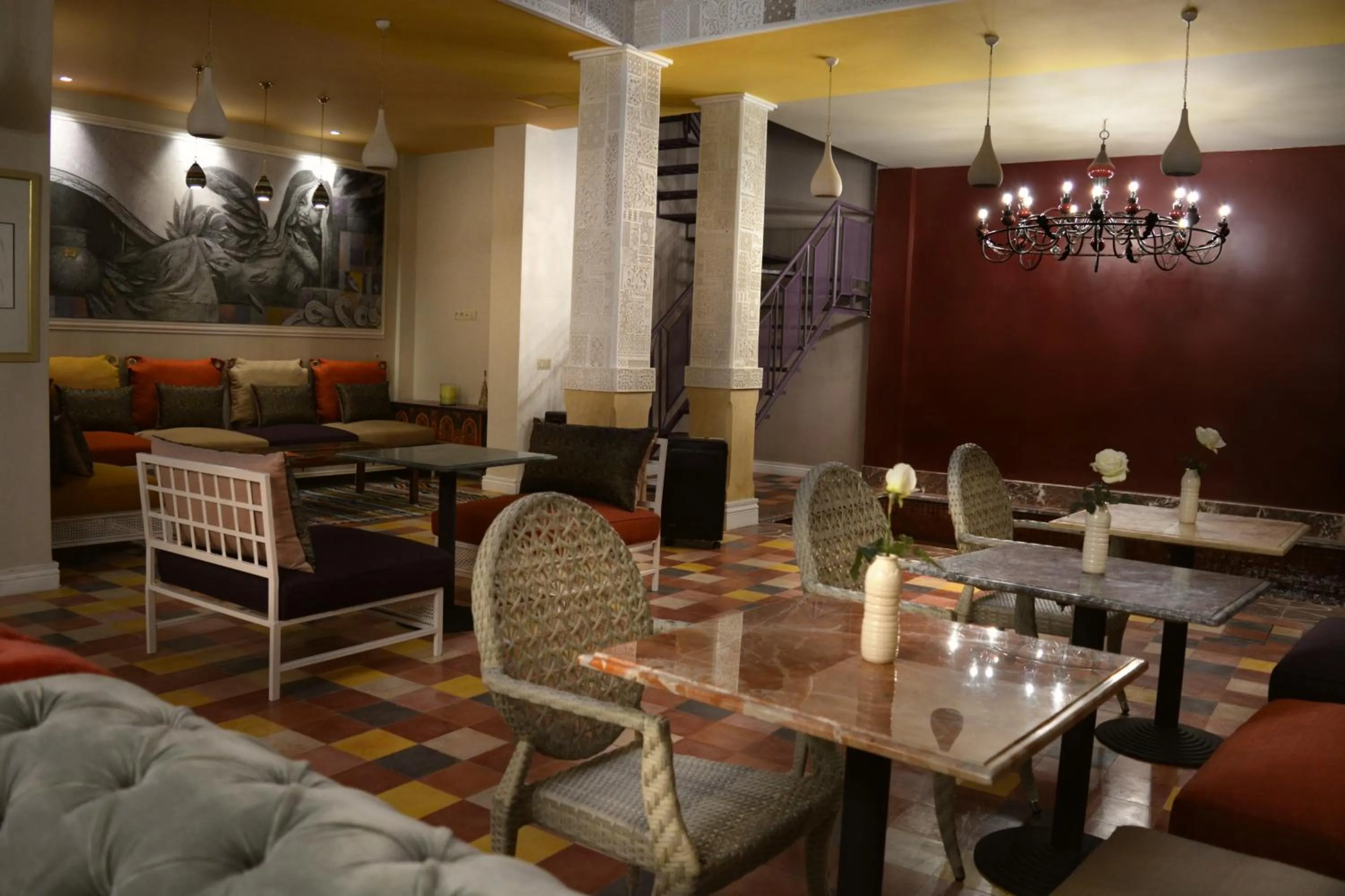 Area and facilities in Riad Karmela Princesse