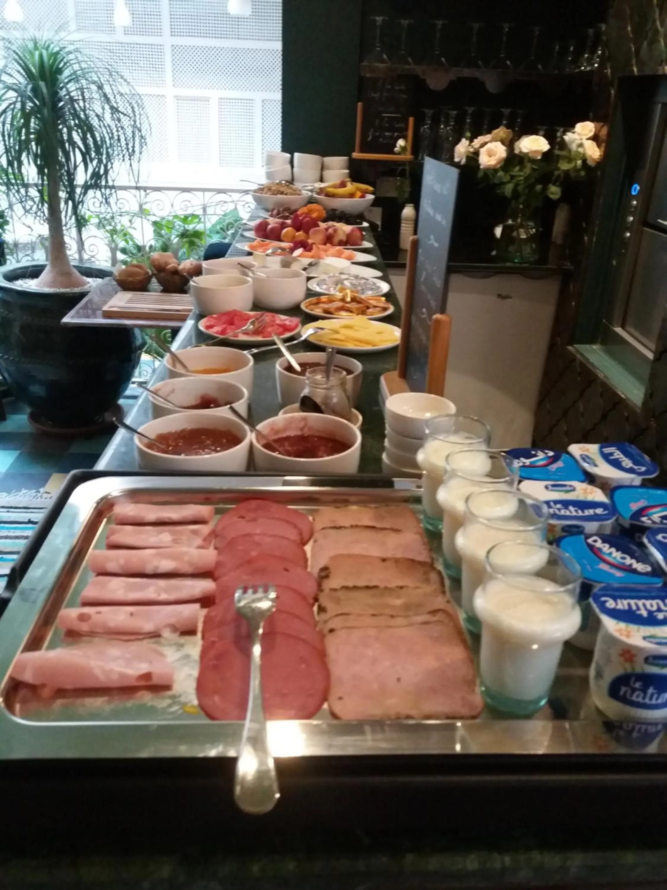 Continental breakfast in Riad Karmela Princesse