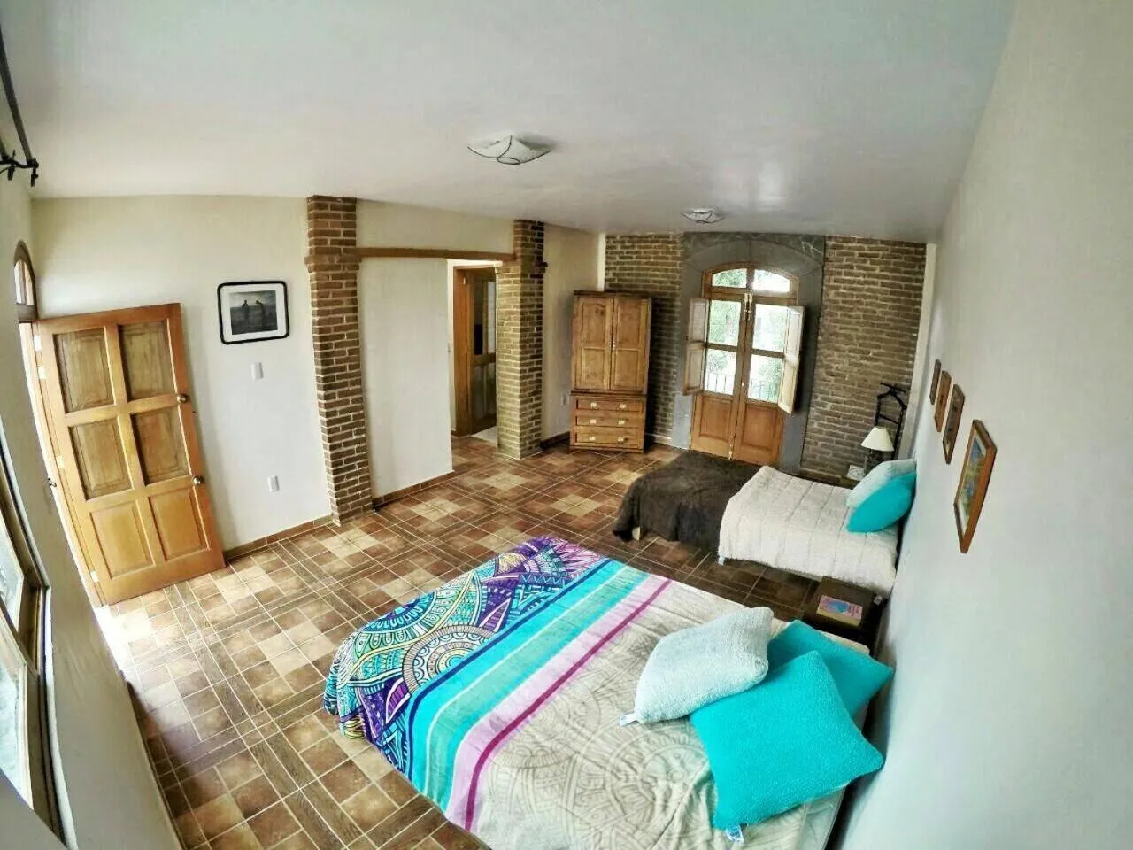 Photo of the whole room, Bed in Hostal el Dulce Nombre