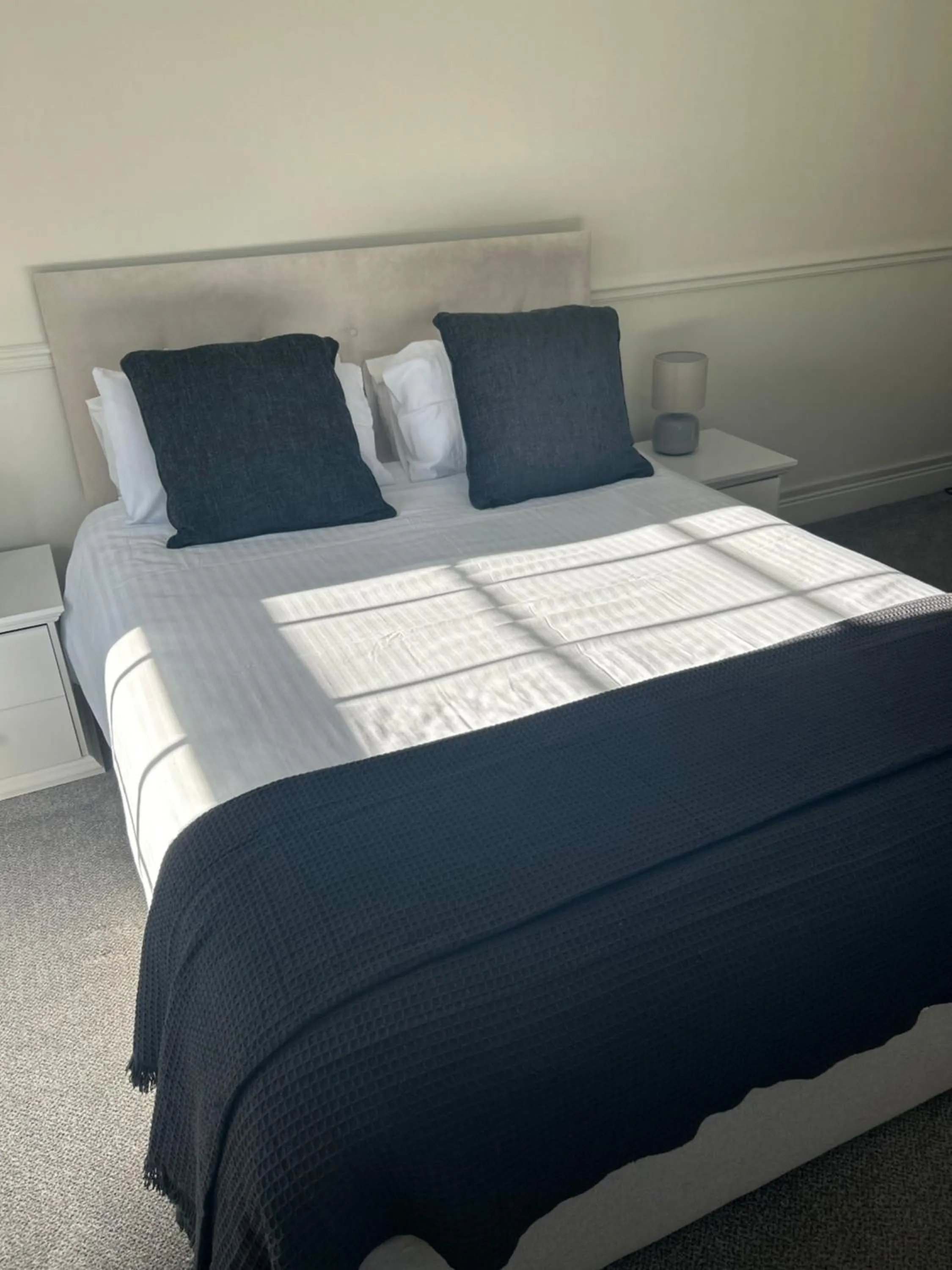 Bed in Church Farm Guest House