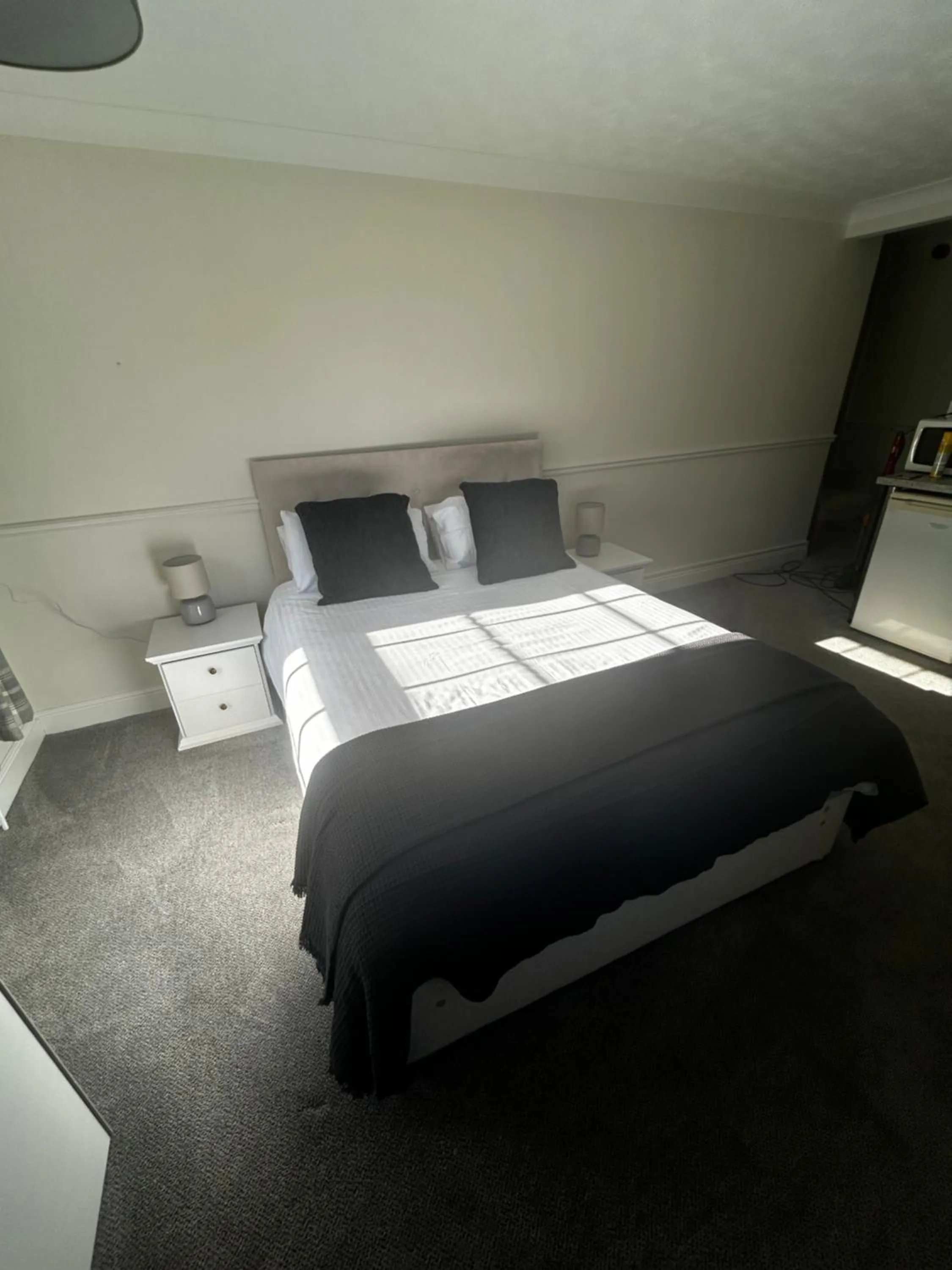 Bed in Church Farm Guest House