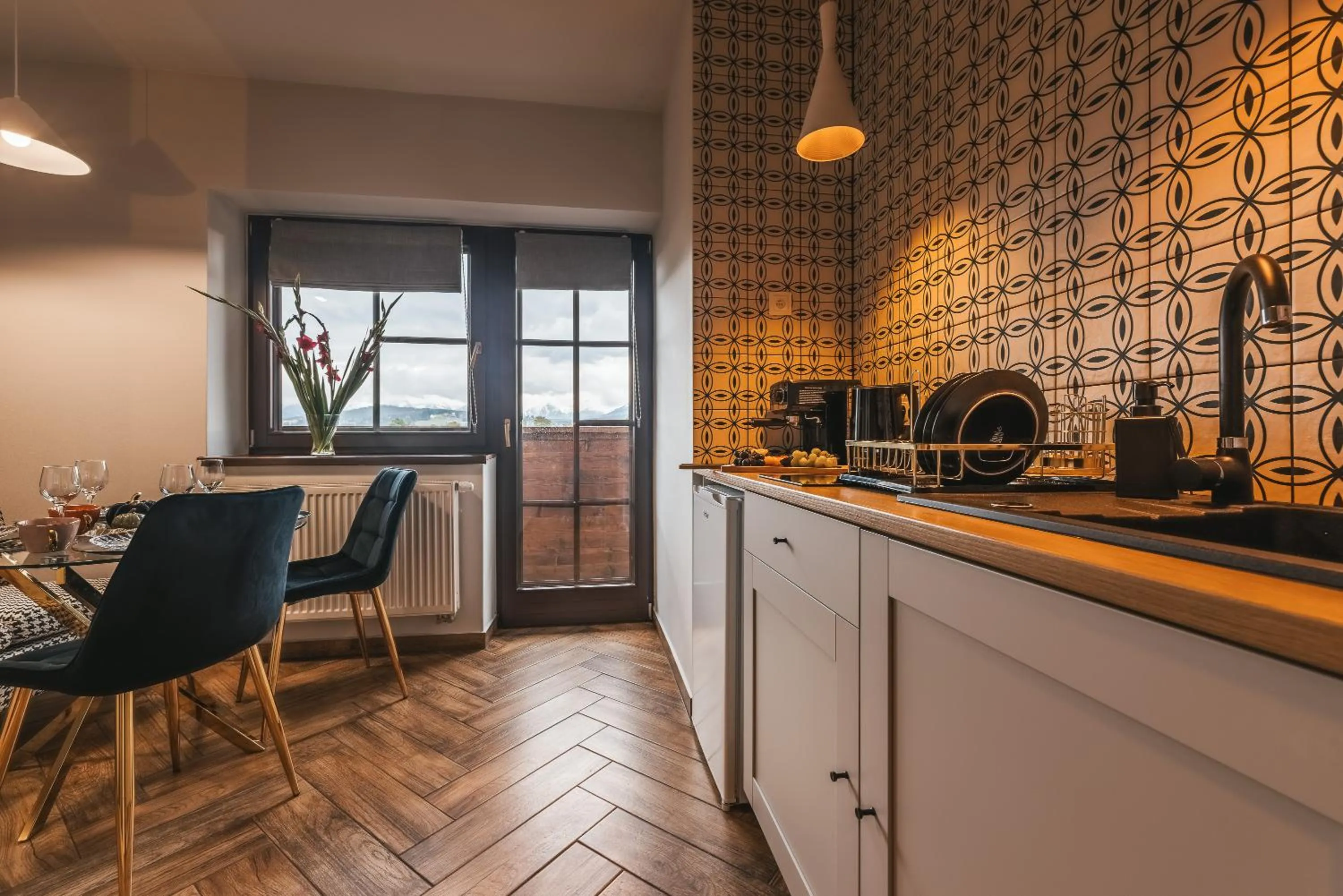 Kitchen or kitchenette in Bystry Comfort