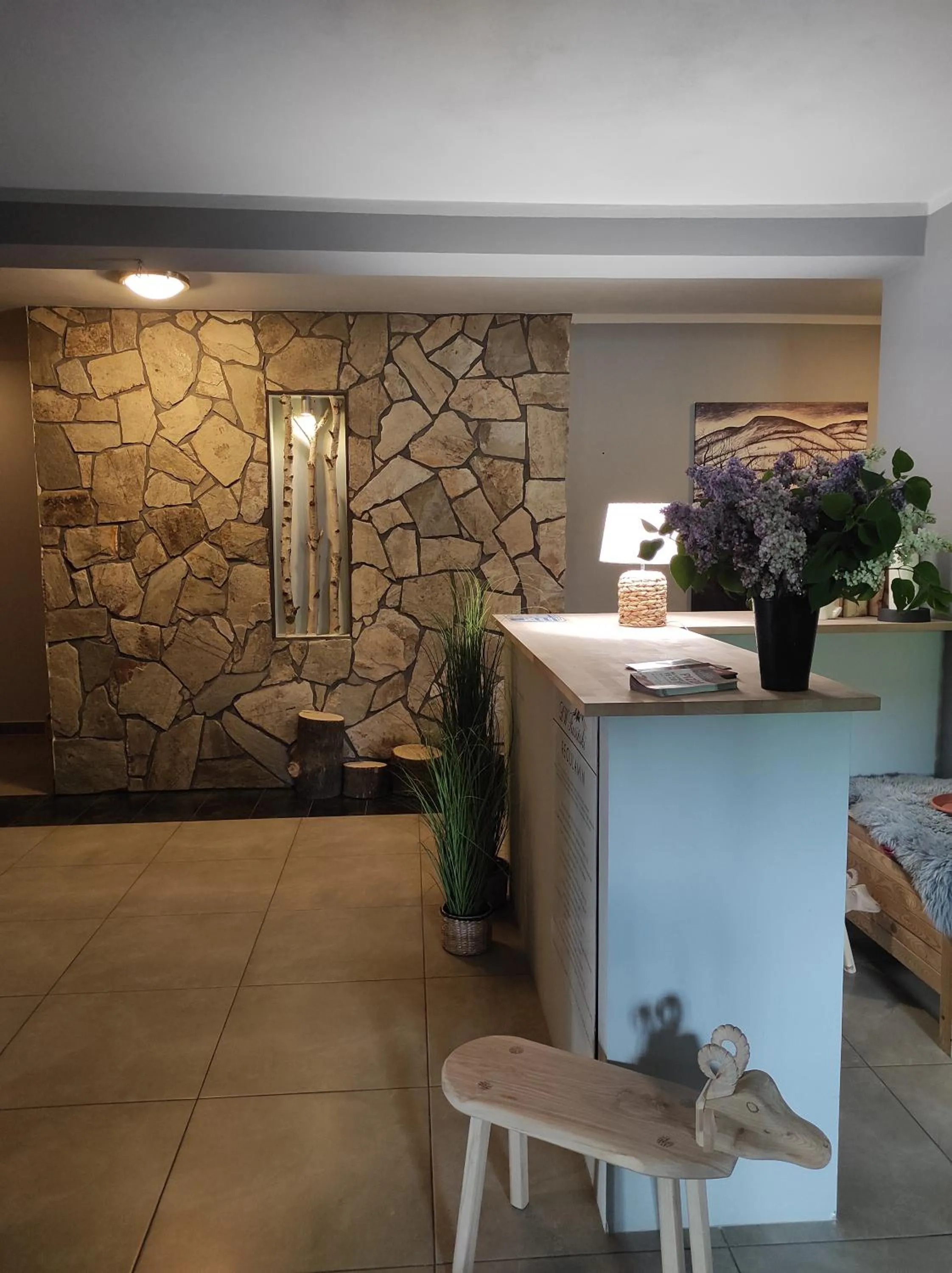 Decorative detail in Bystry Comfort