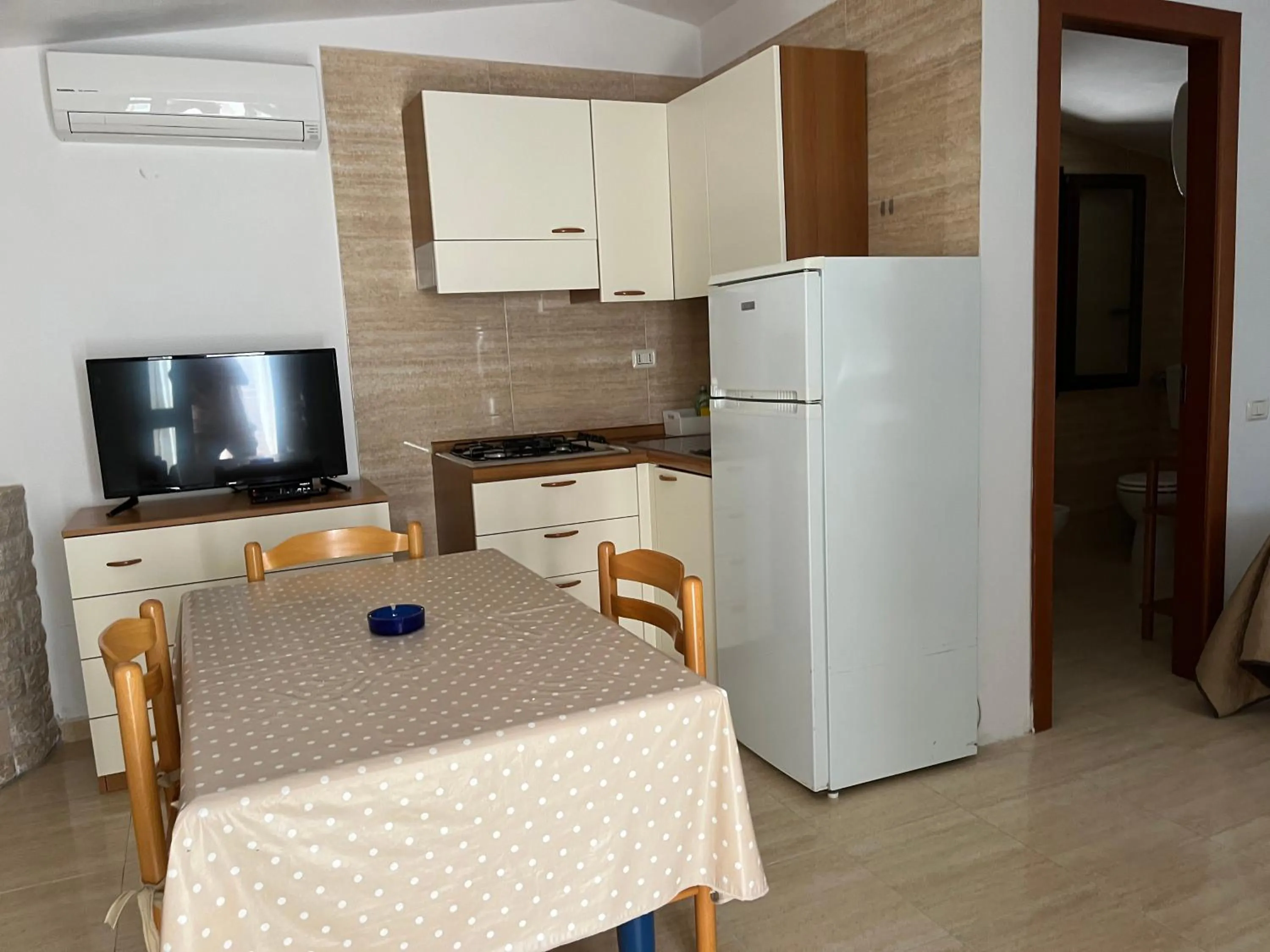 Kitchen or kitchenette in Viestemare Resort & SPA