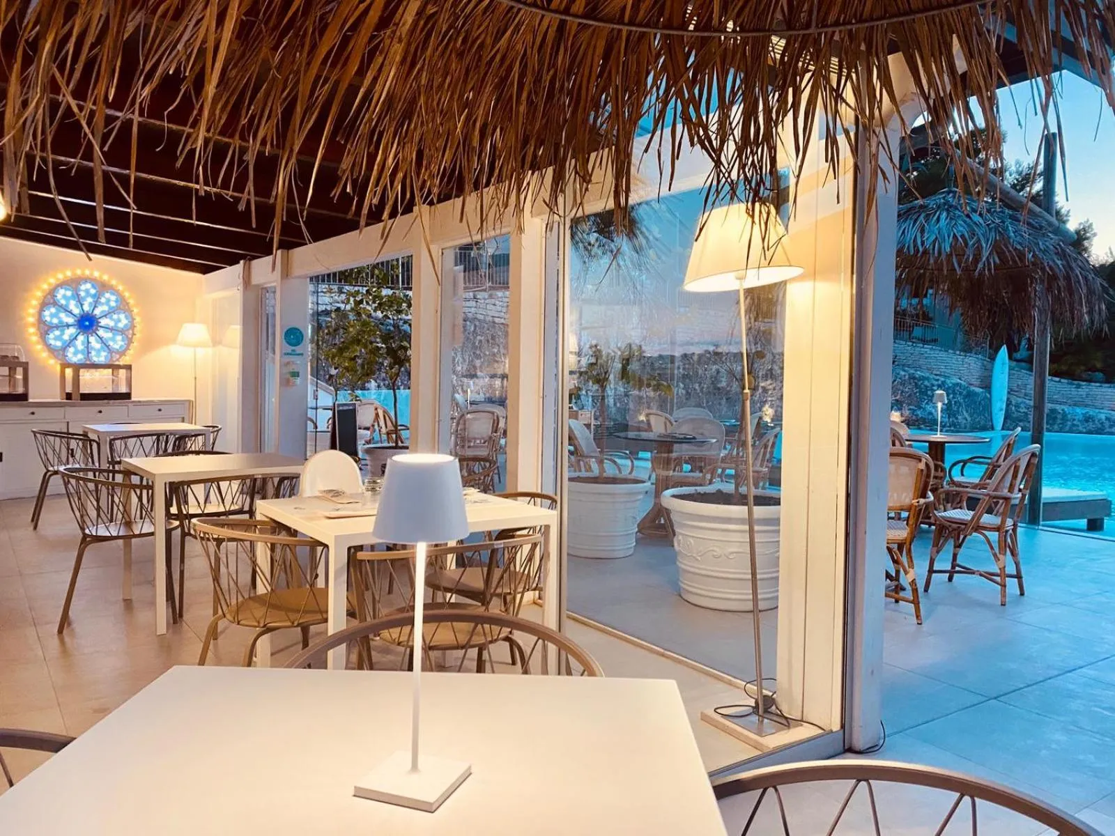 Restaurant/places to eat in Viestemare Resort & SPA