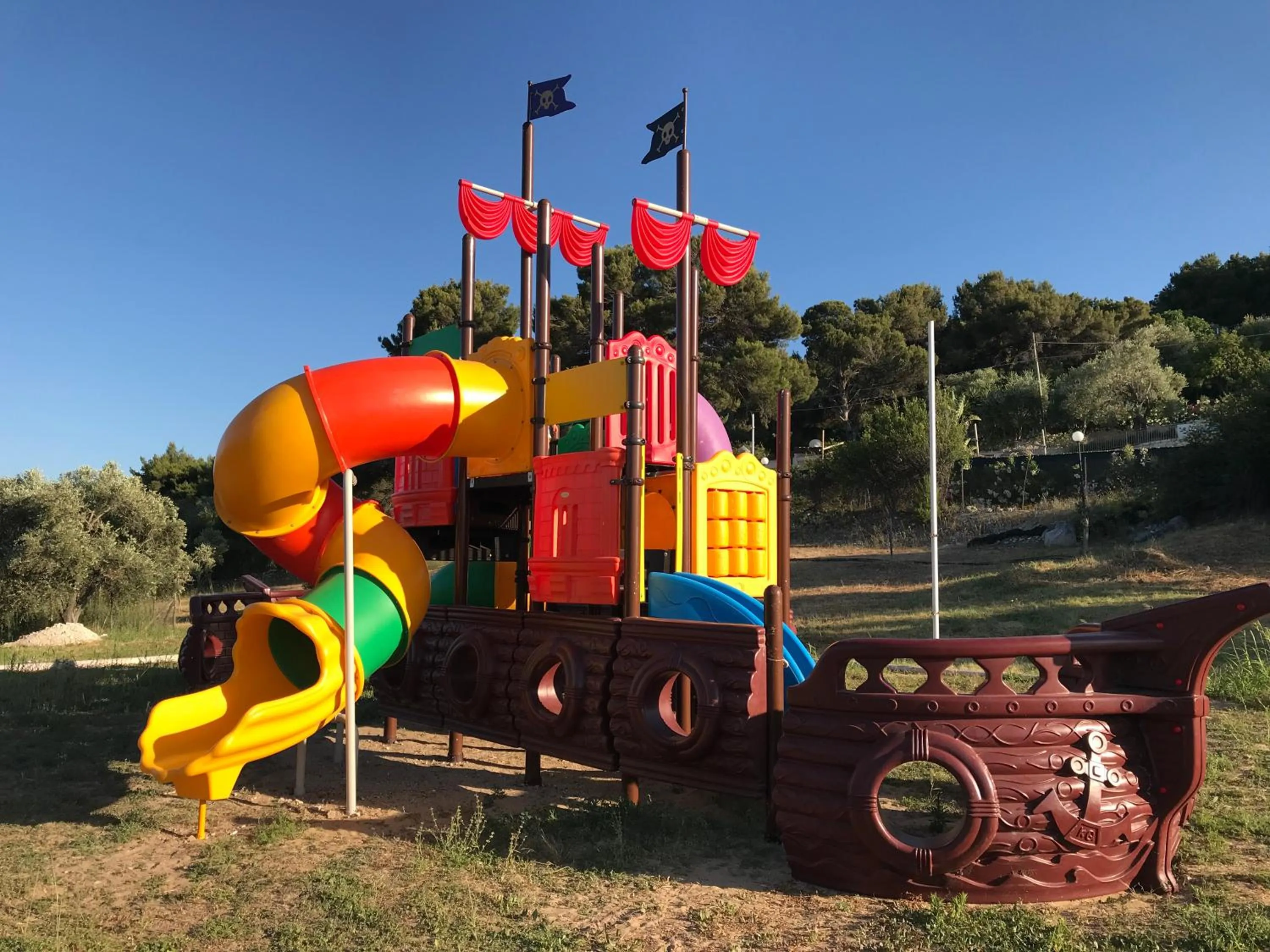 Children play ground in Viestemare Resort & SPA