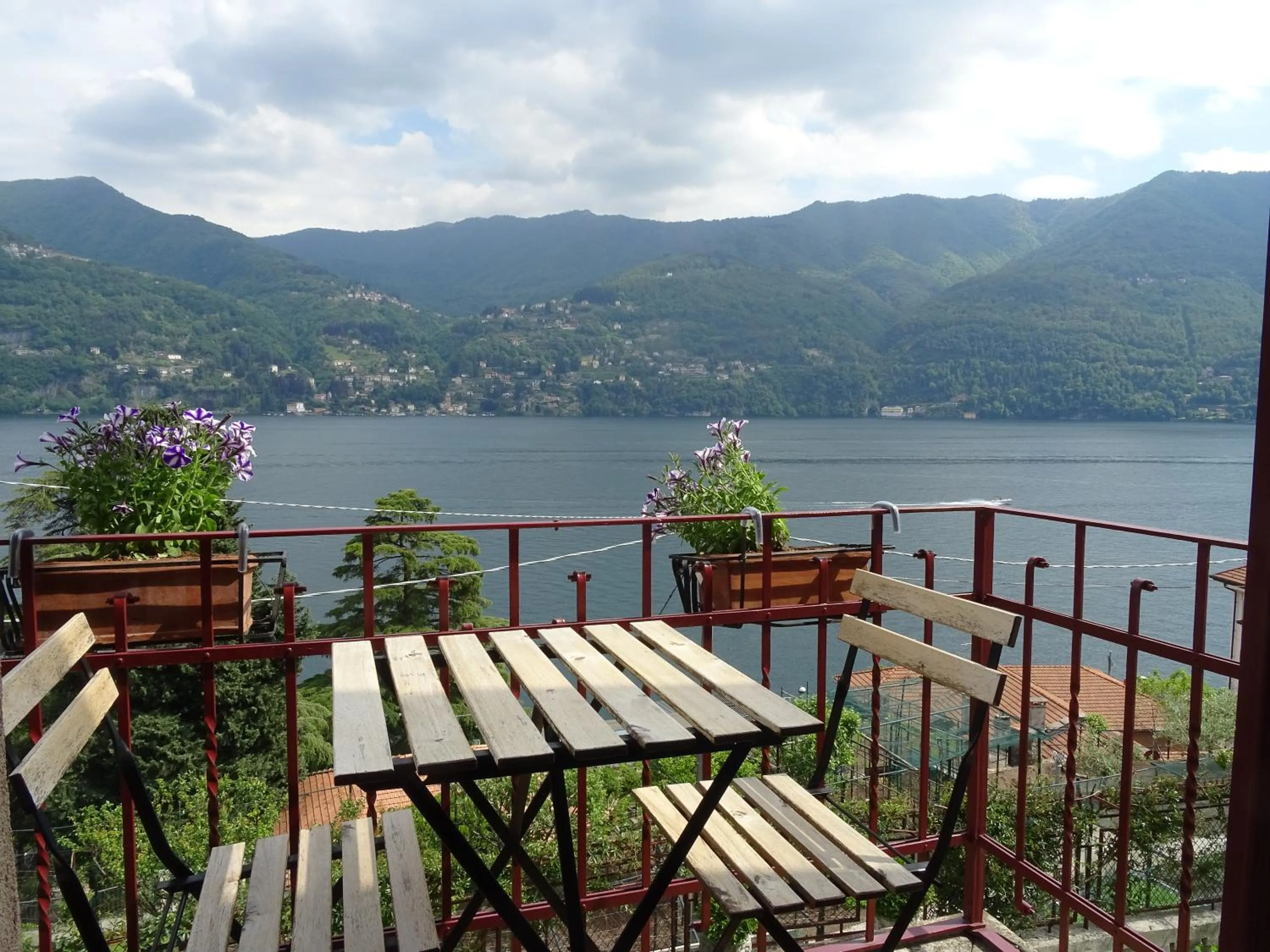 Balcony/Terrace in Villa Albonico