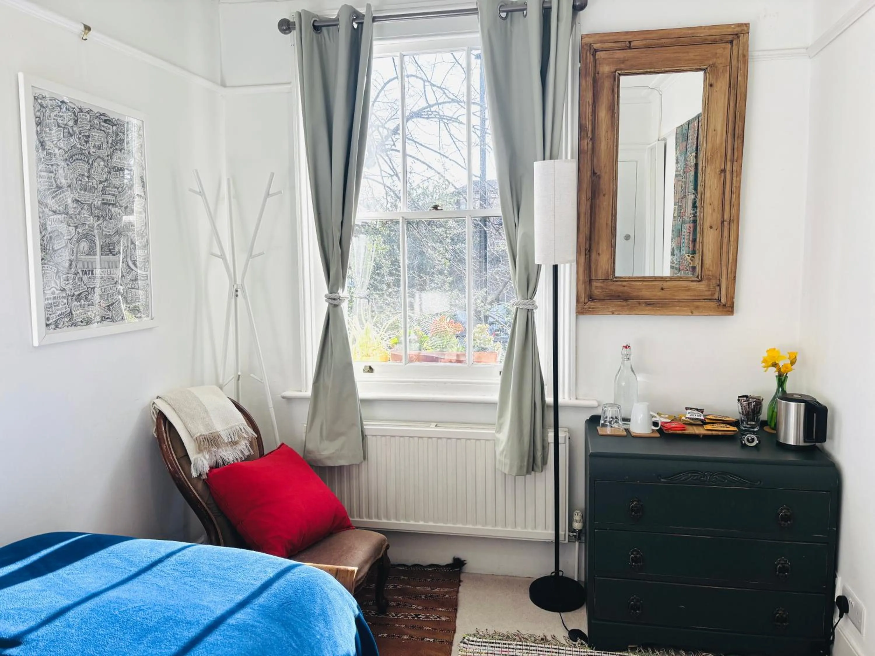 Bed in Central Victorian House