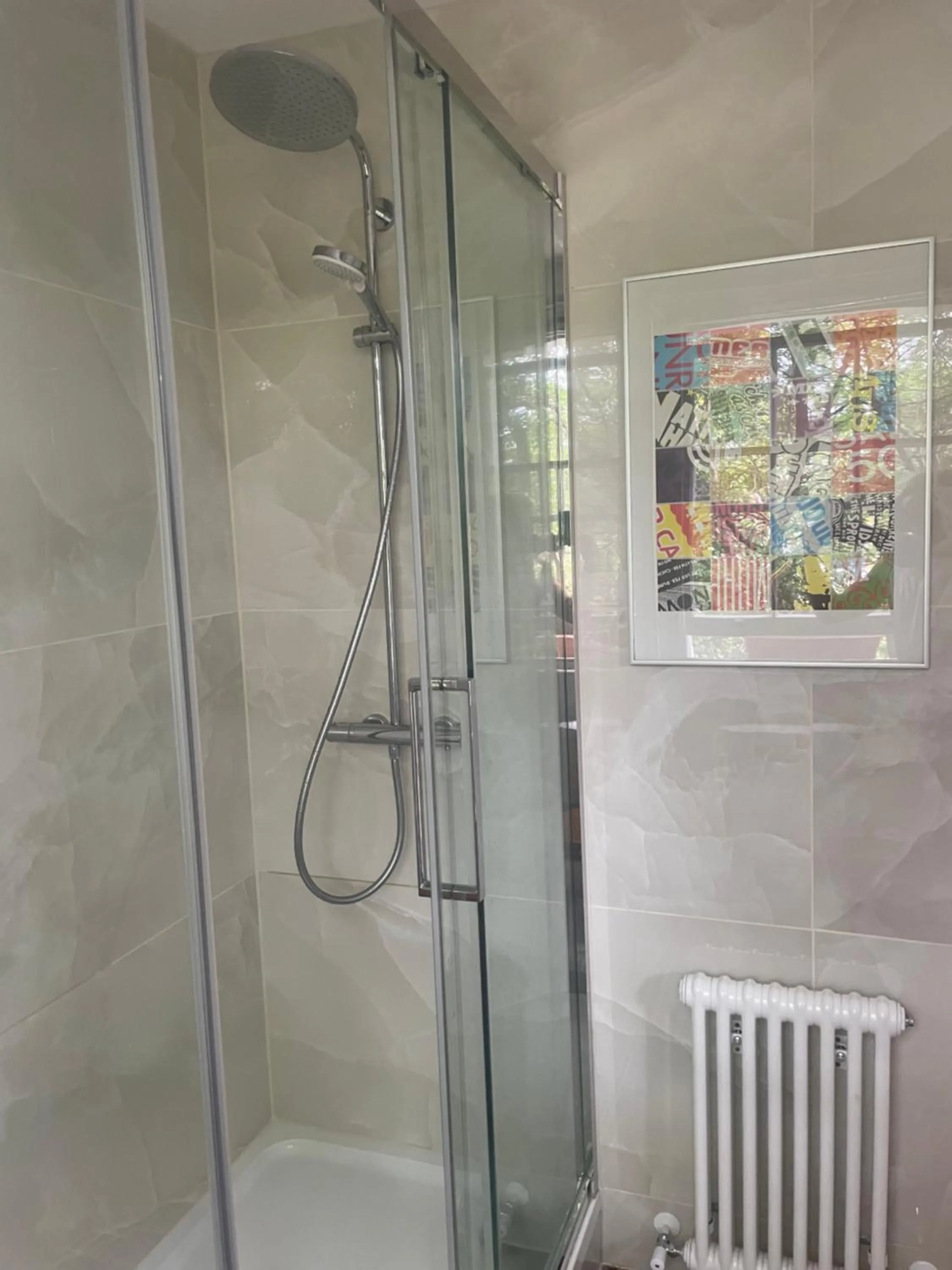 Shower in Central Victorian House