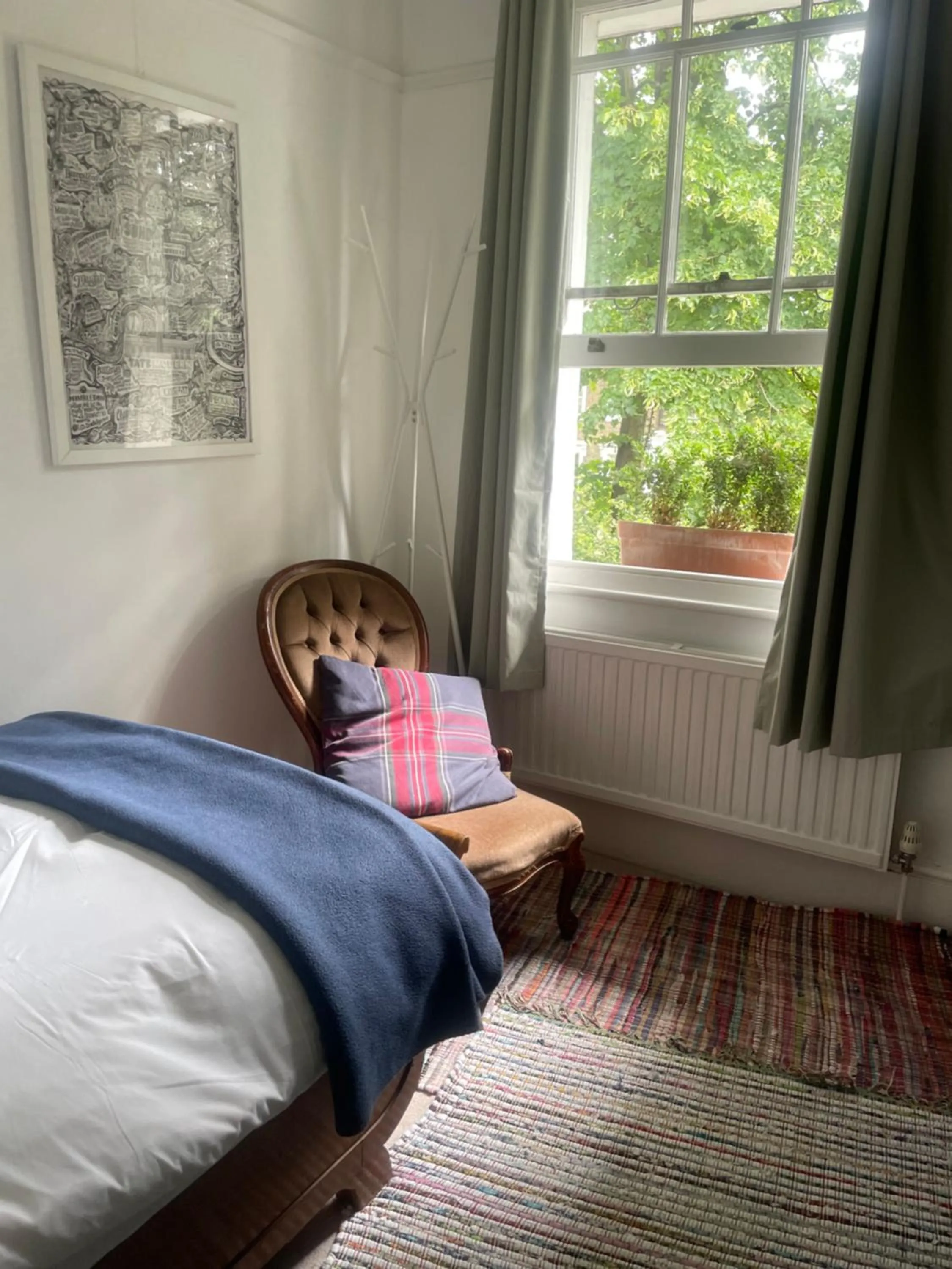 Bed in Central Victorian House