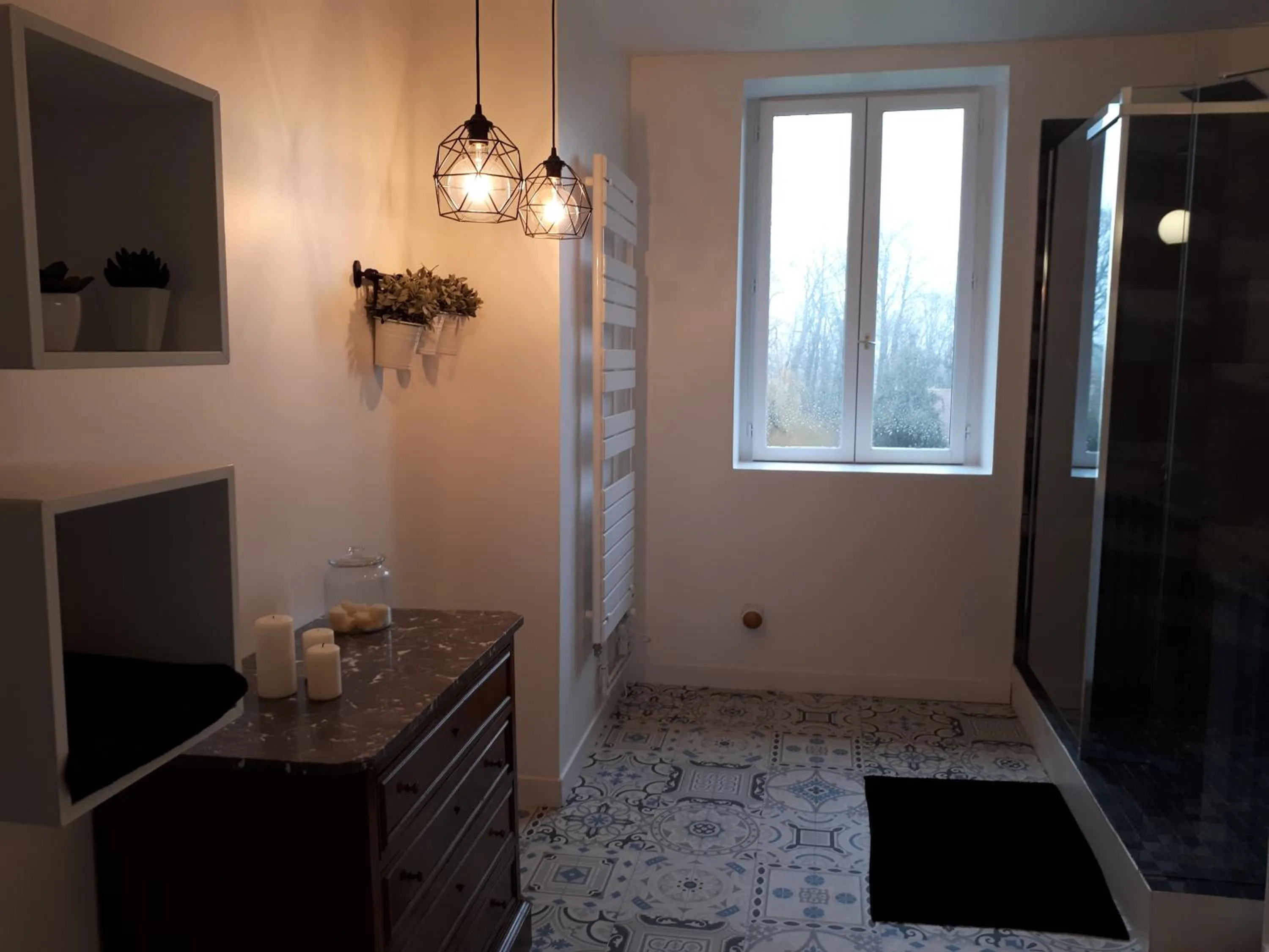 Bathroom in Villa Marguerite - Chambres d'Hôtes