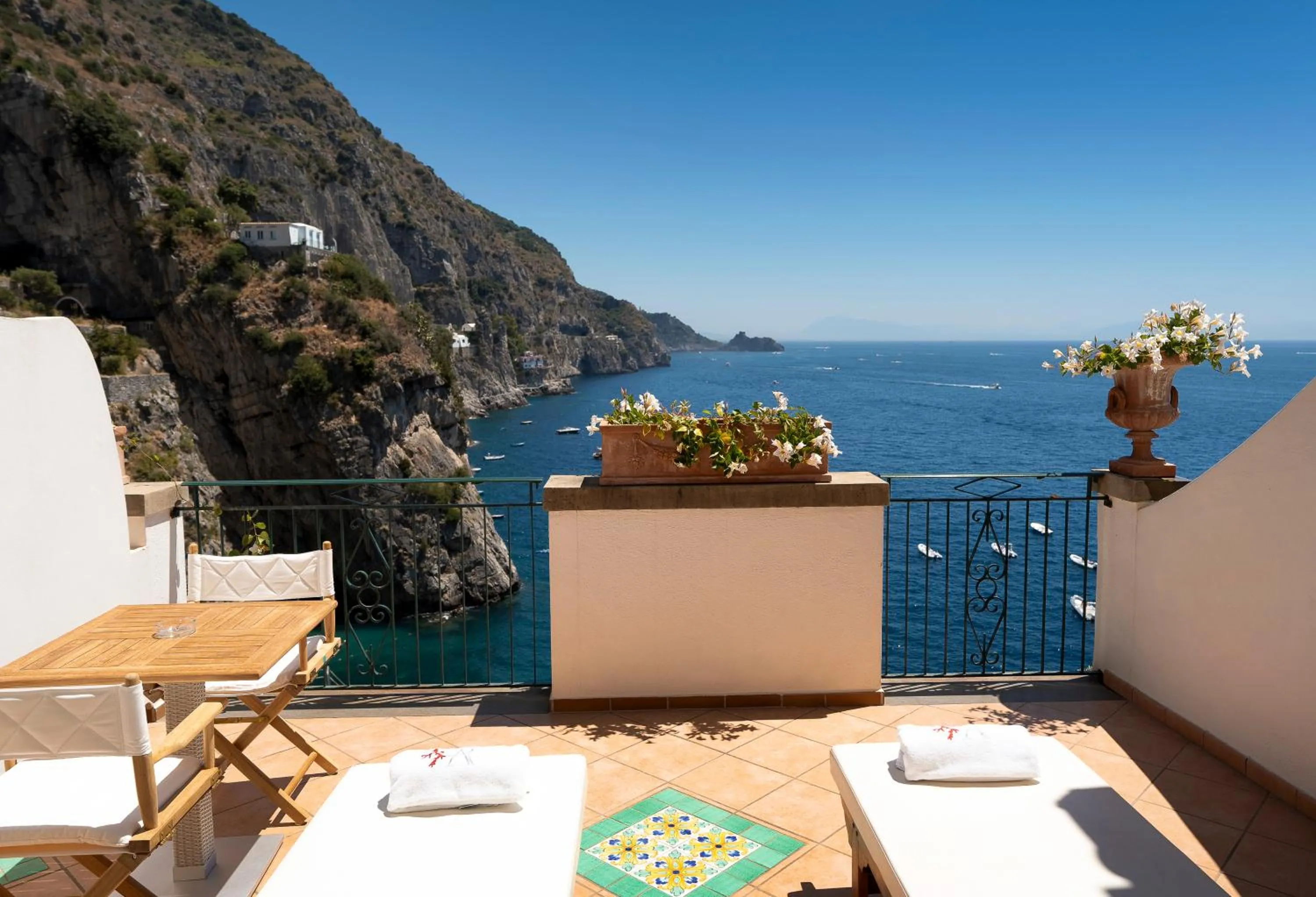 Balcony/Terrace in Villa Corallium
